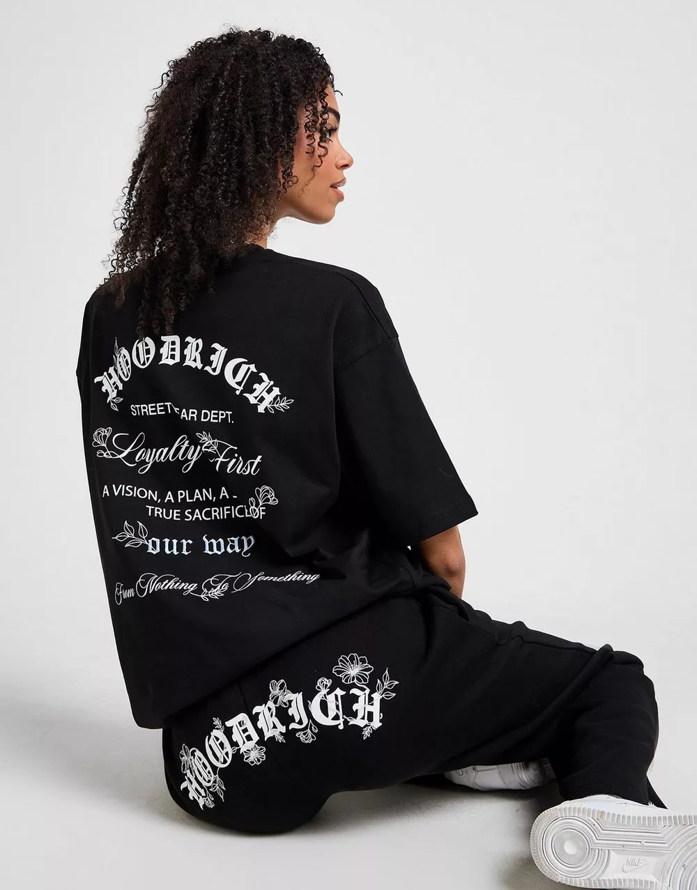HOODRICH ФУТБОЛКА BLOOM BF TEE BLK, фото 1 з 5