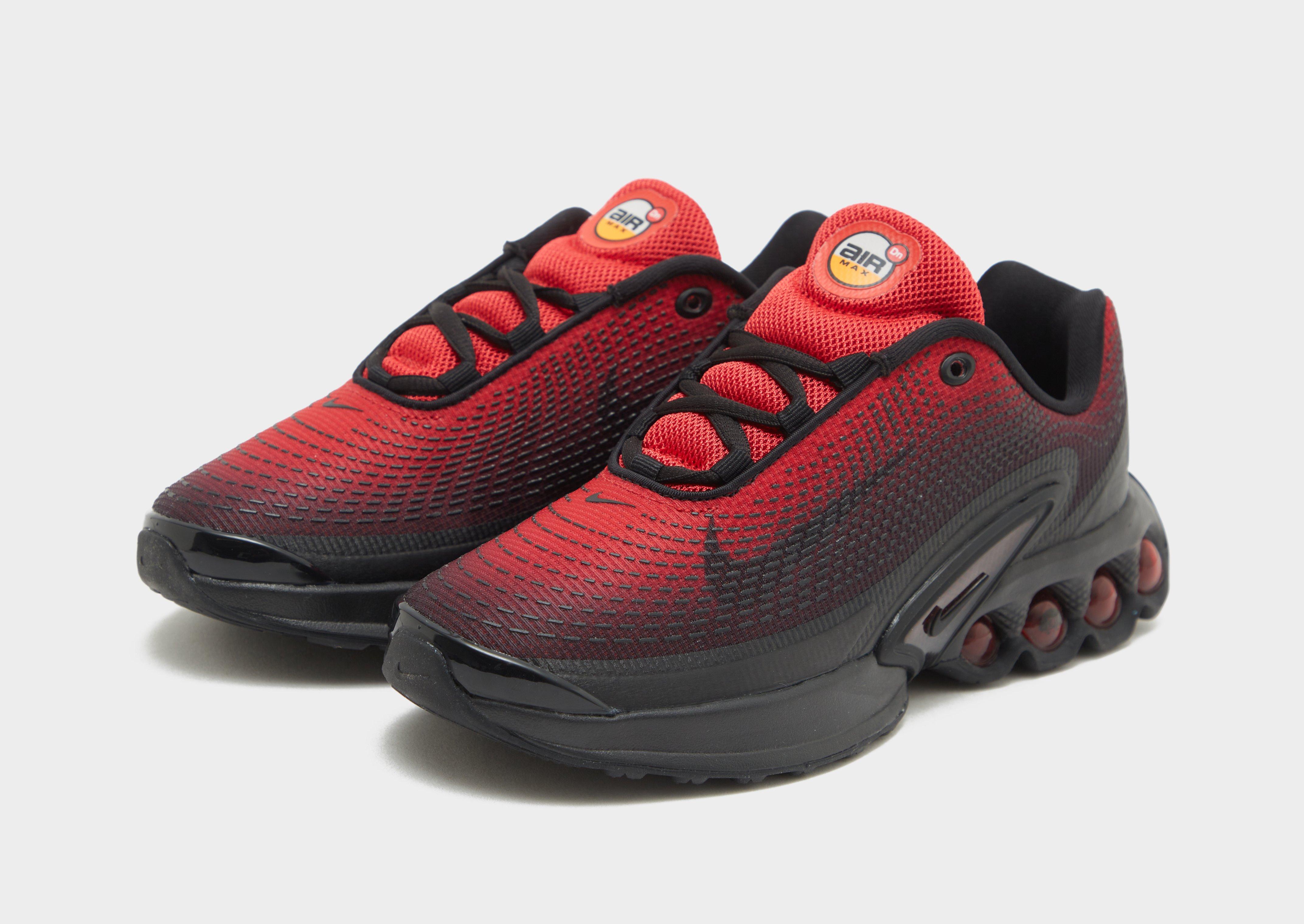 Buty sneakersy dla dzieci NIKE MAX DN GS FE IF6160-600 Czerwony