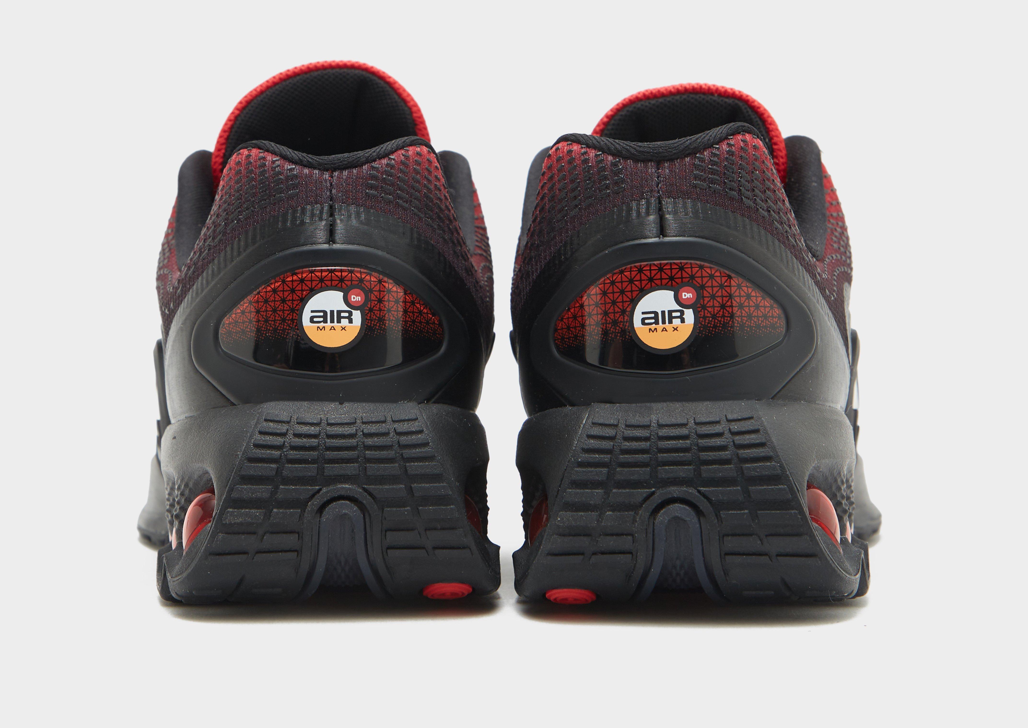 Buty sneakersy dla dzieci NIKE MAX DN GS FE IF6160-600 Czerwony