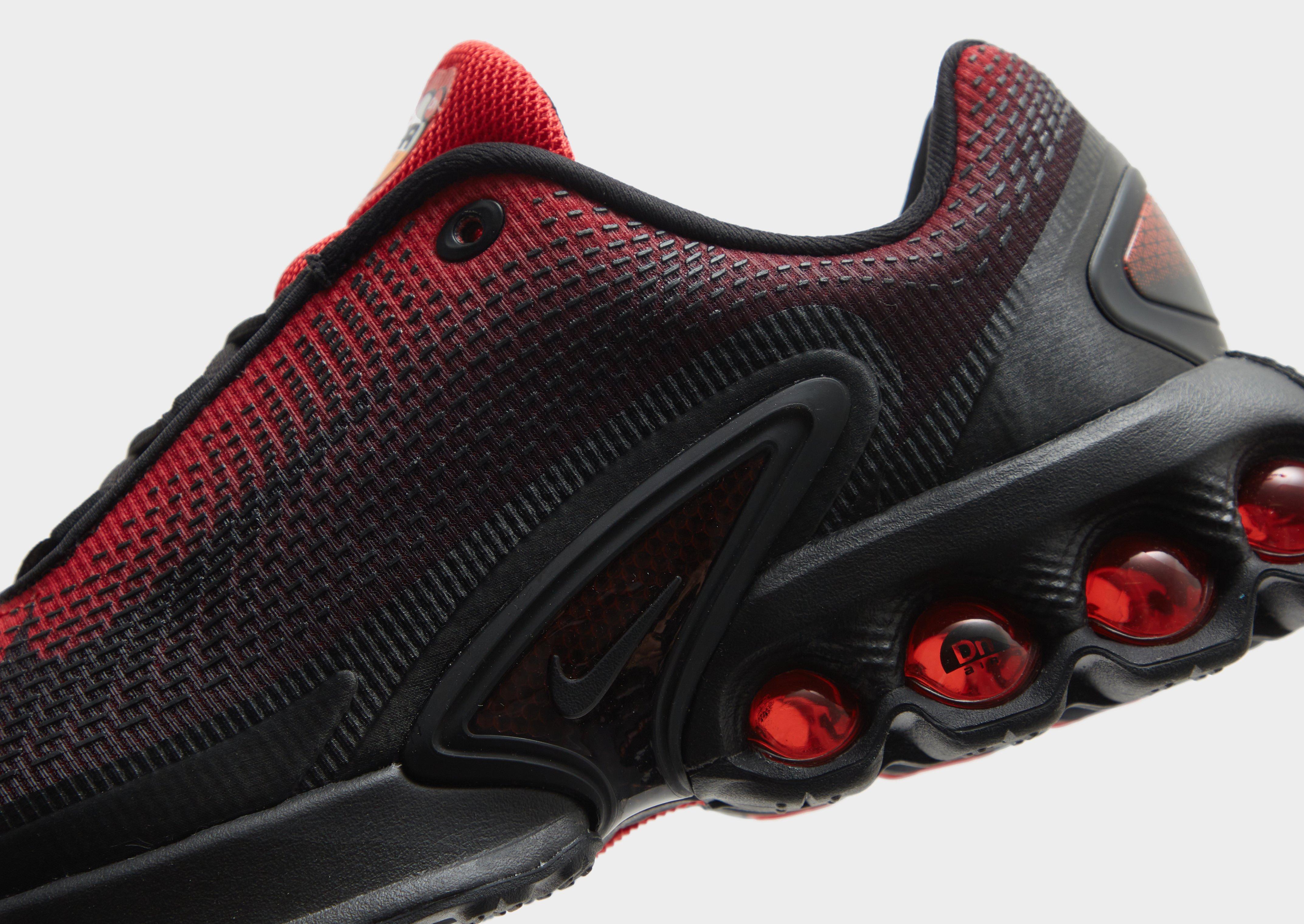 Buty sneakersy dla dzieci NIKE MAX DN GS FE IF6160-600 Czerwony