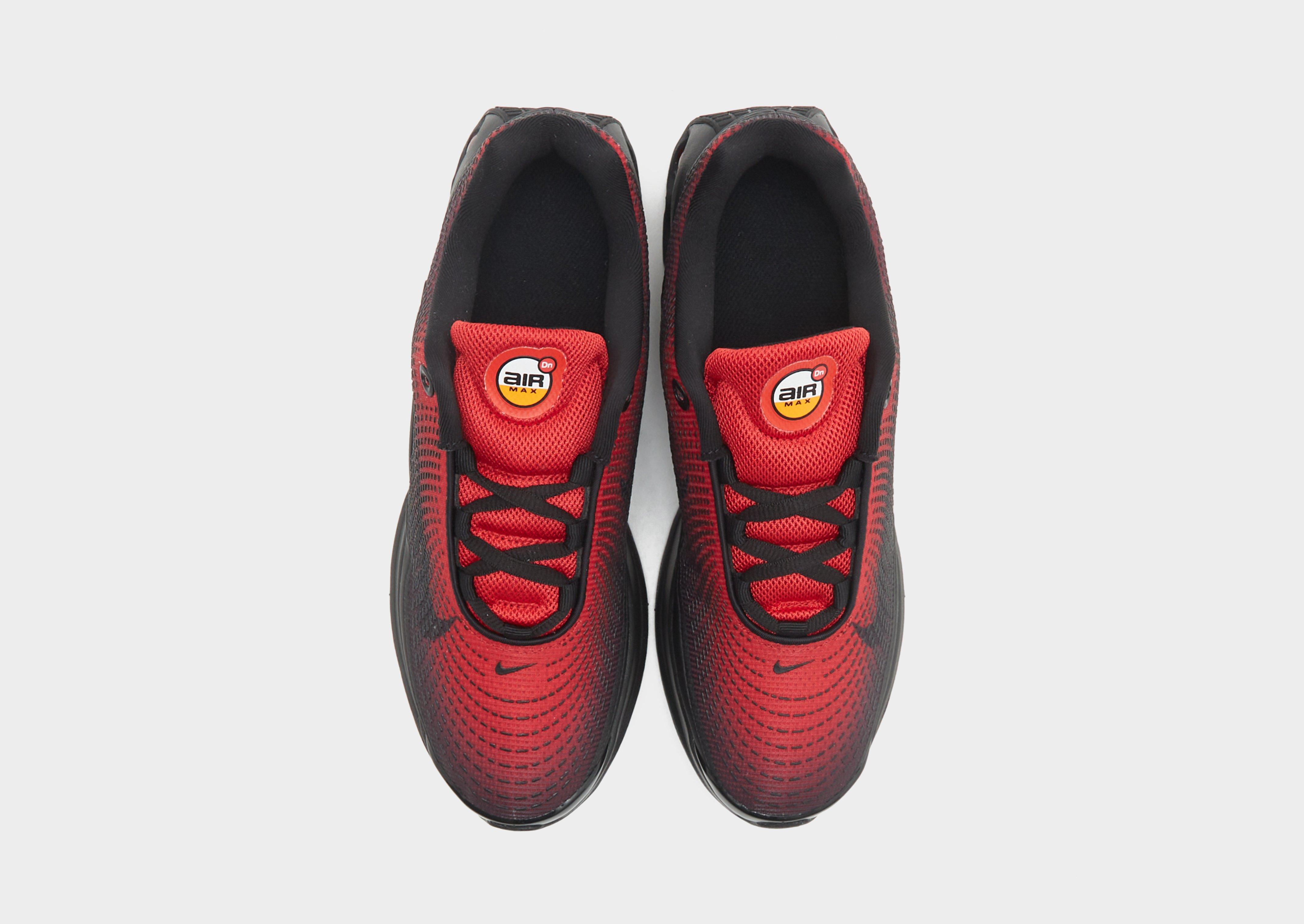 Buty sneakersy dla dzieci NIKE MAX DN GS FE IF6160-600 Czerwony