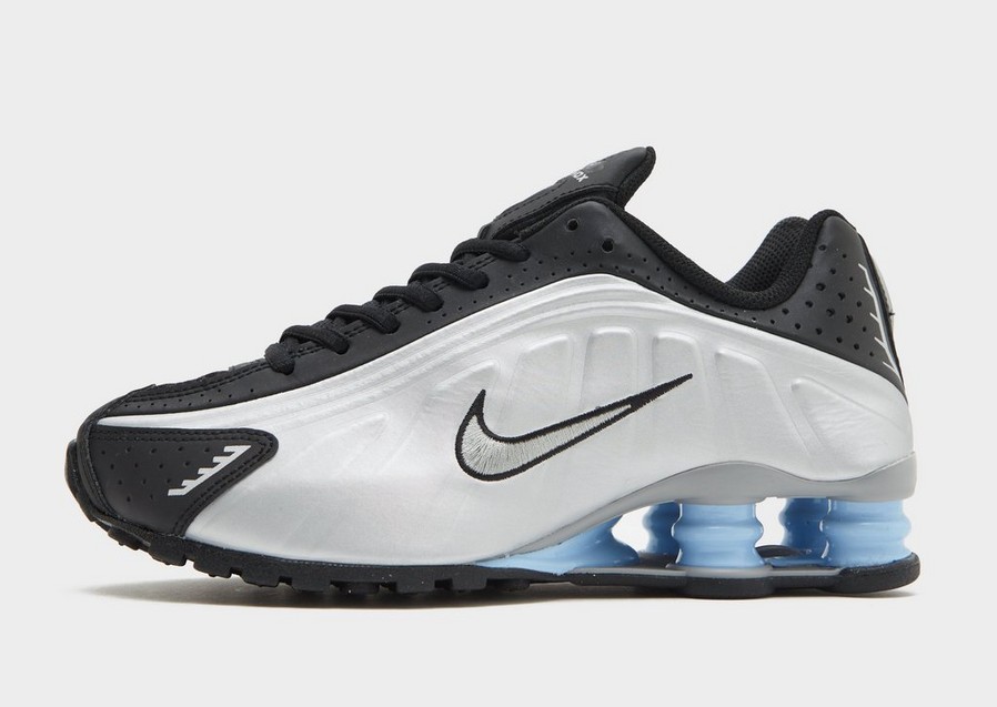 Adidași pentru copii NIKE SHOX R4 YA CW2626-004 Argintiu