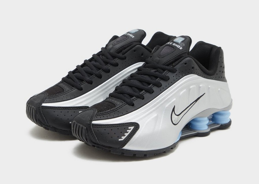 Adidași pentru copii NIKE SHOX R4 YA CW2626-004 Argintiu