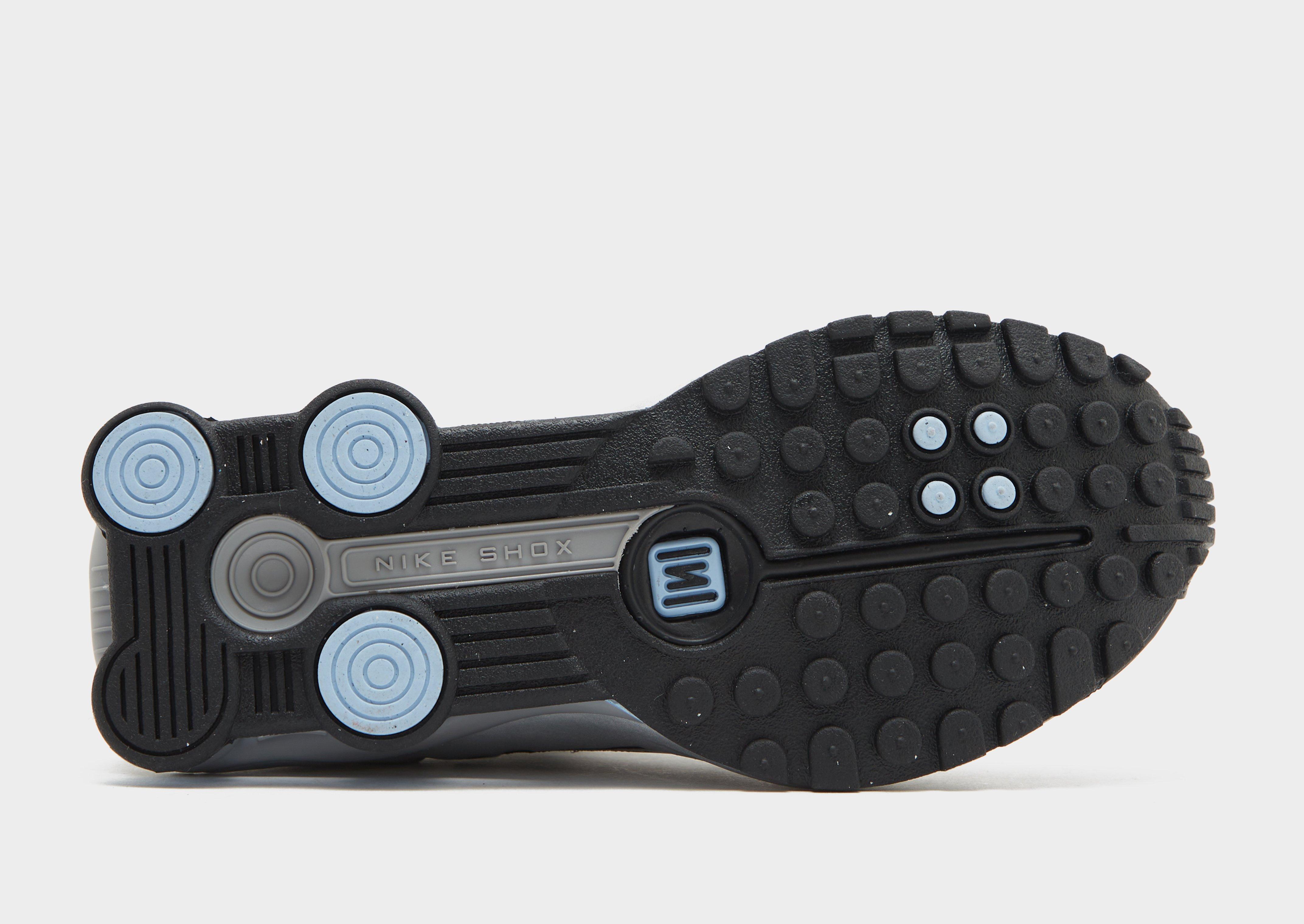 Buty sneakersy dla dzieci NIKE SHOX R4 YA CW2626-004 Srebrny