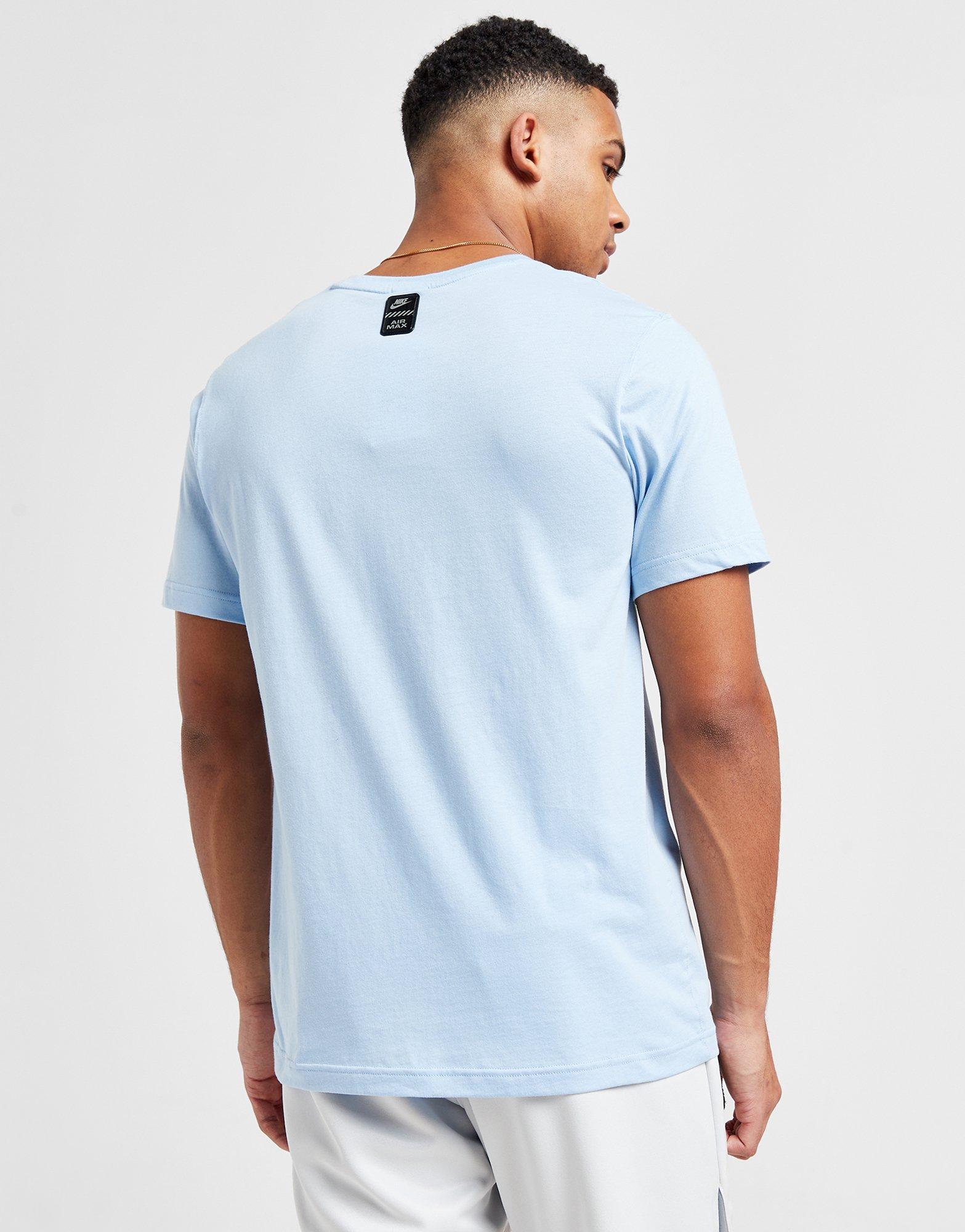 Férfi póló NIKE PÓLÓ M NSW AIR MAX SS TEE HQ4898-422 Kék