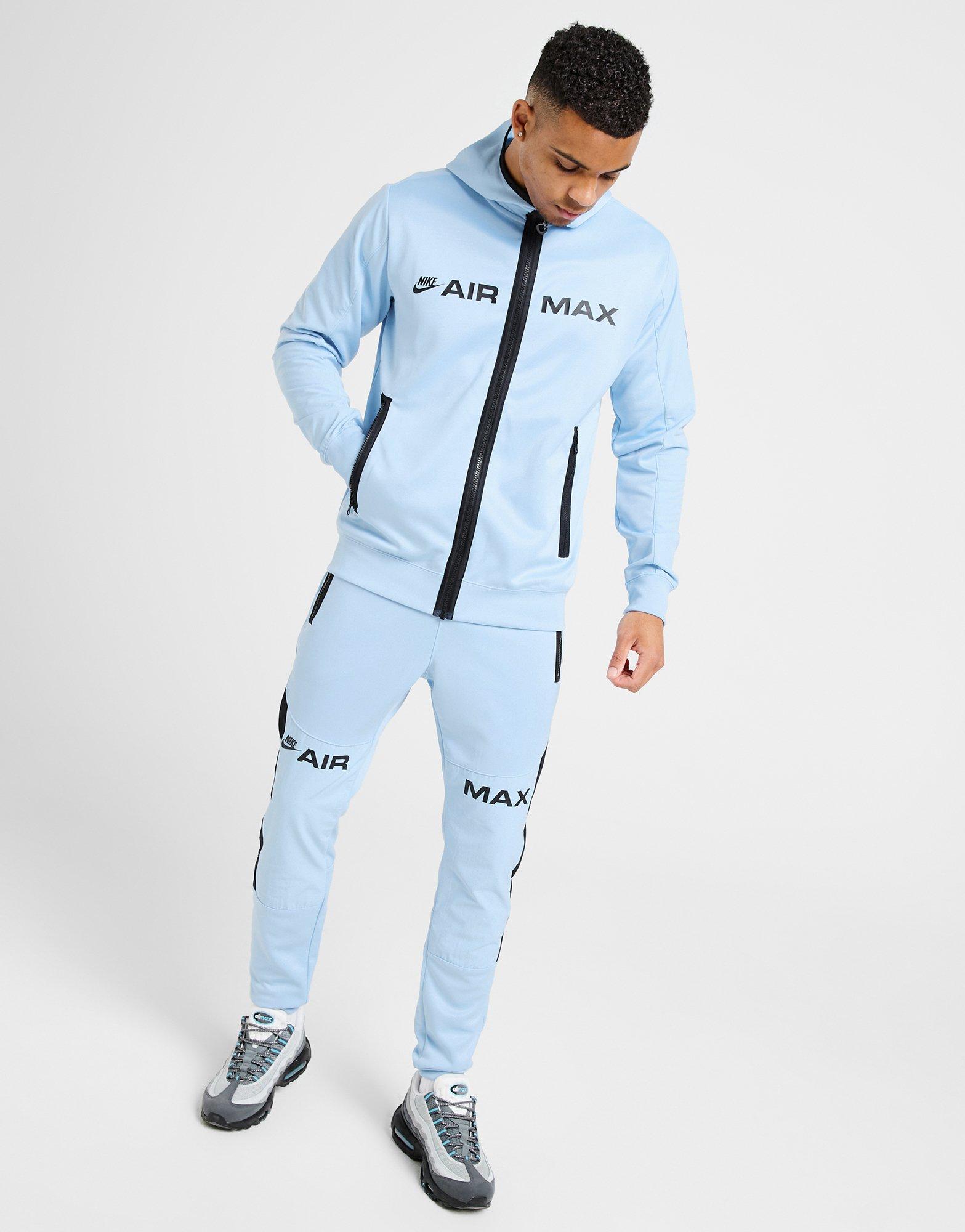 Bluza męska NIKE BLUZA Z KAPTUREM M NSW AIR MAX PK FZ HOODIE HQ4899-422 Niebieski