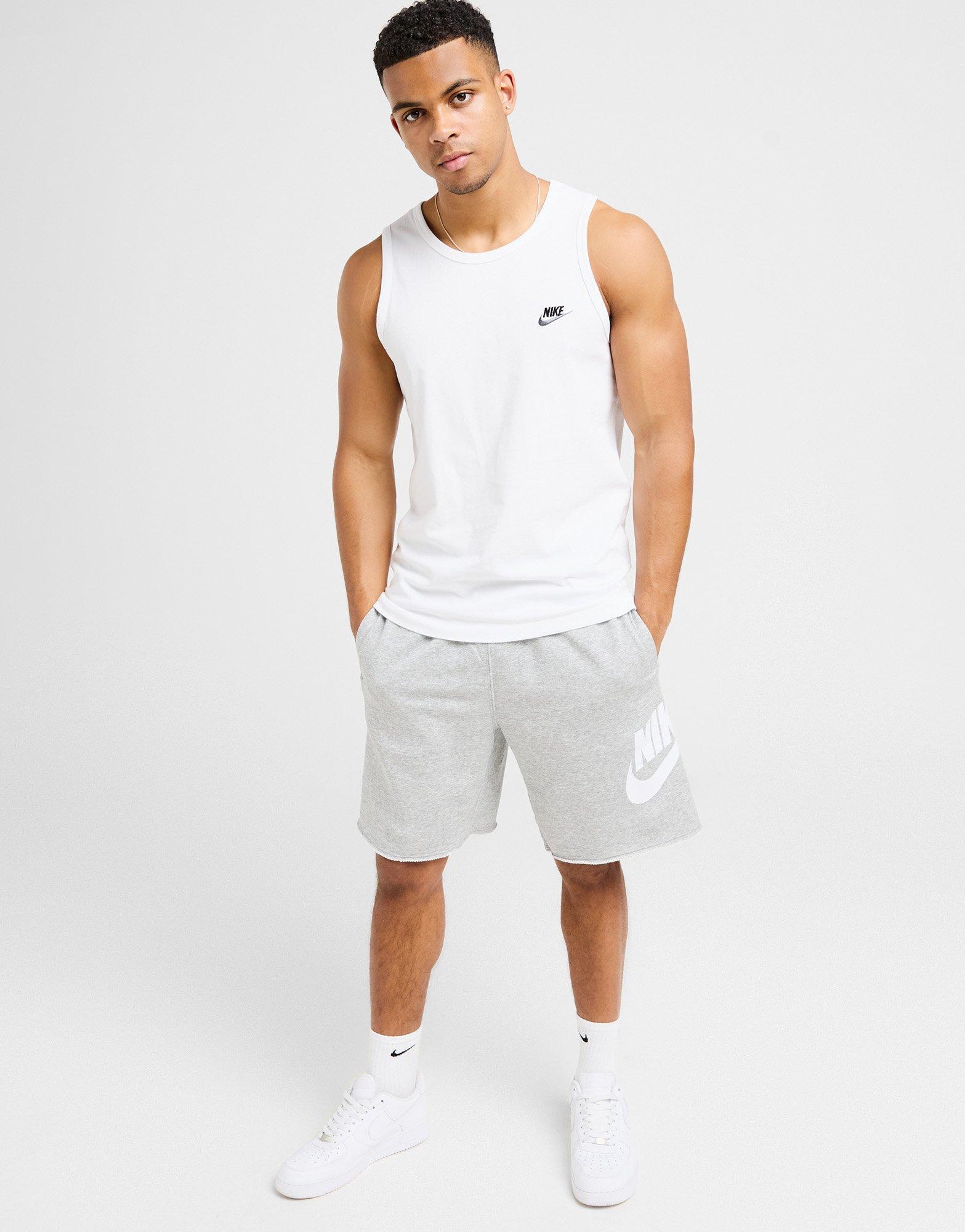 Pánský top NIKE TOP M NSW CLUB TOP DT IB8022-100 Bílá