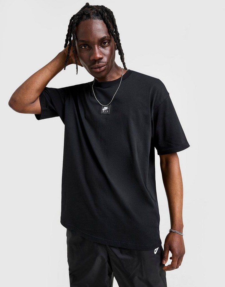 Tricou pentru bărbați NIKE TRICOU M NSW TEE M90 NK AIR SSNL SU25 HJ0726-010 Negru