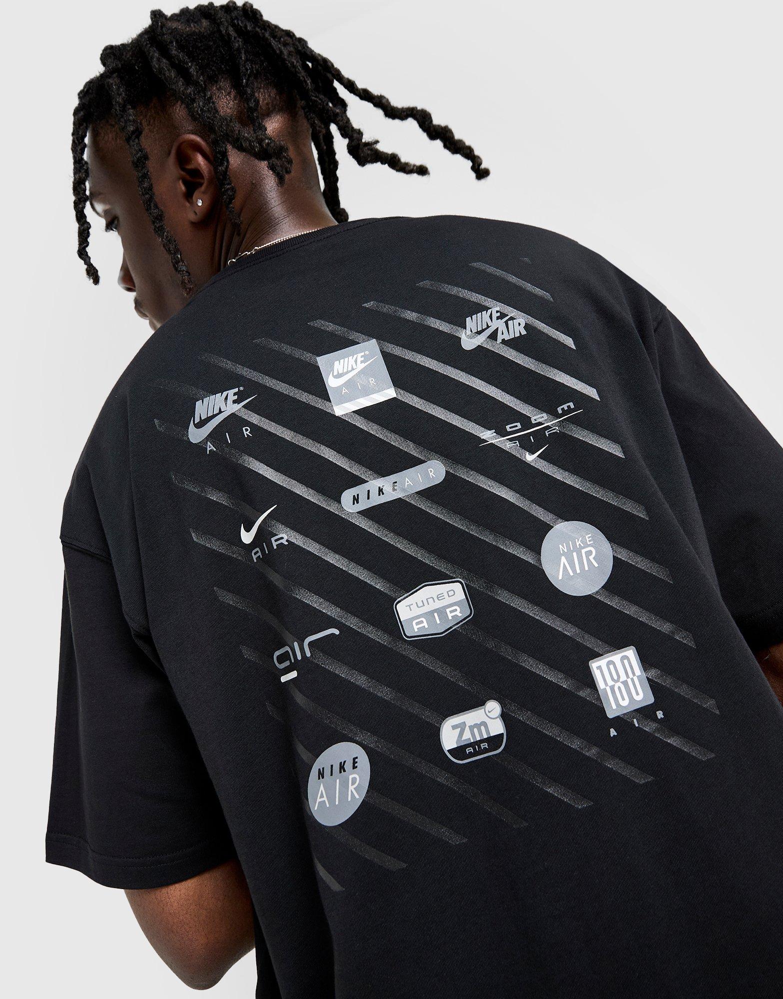 Férfi póló NIKE PÓLÓ M NSW TEE M90 NK AIR SSNL SU25 HJ0726-010 Fekete