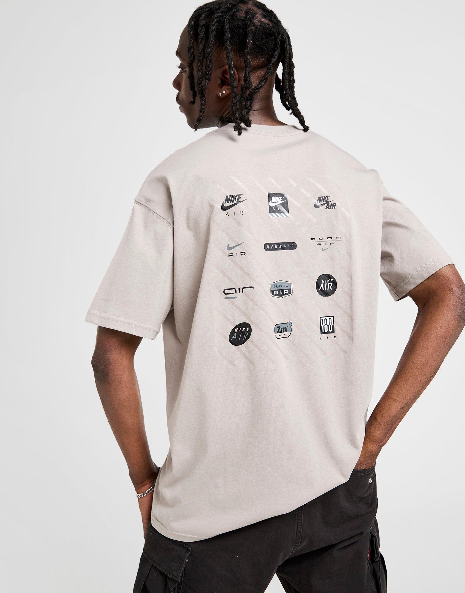 Férfi póló NIKE PÓLÓ M NSW TEE M90 NK AIR SSNL SU25 HJ0726-009 Bézs