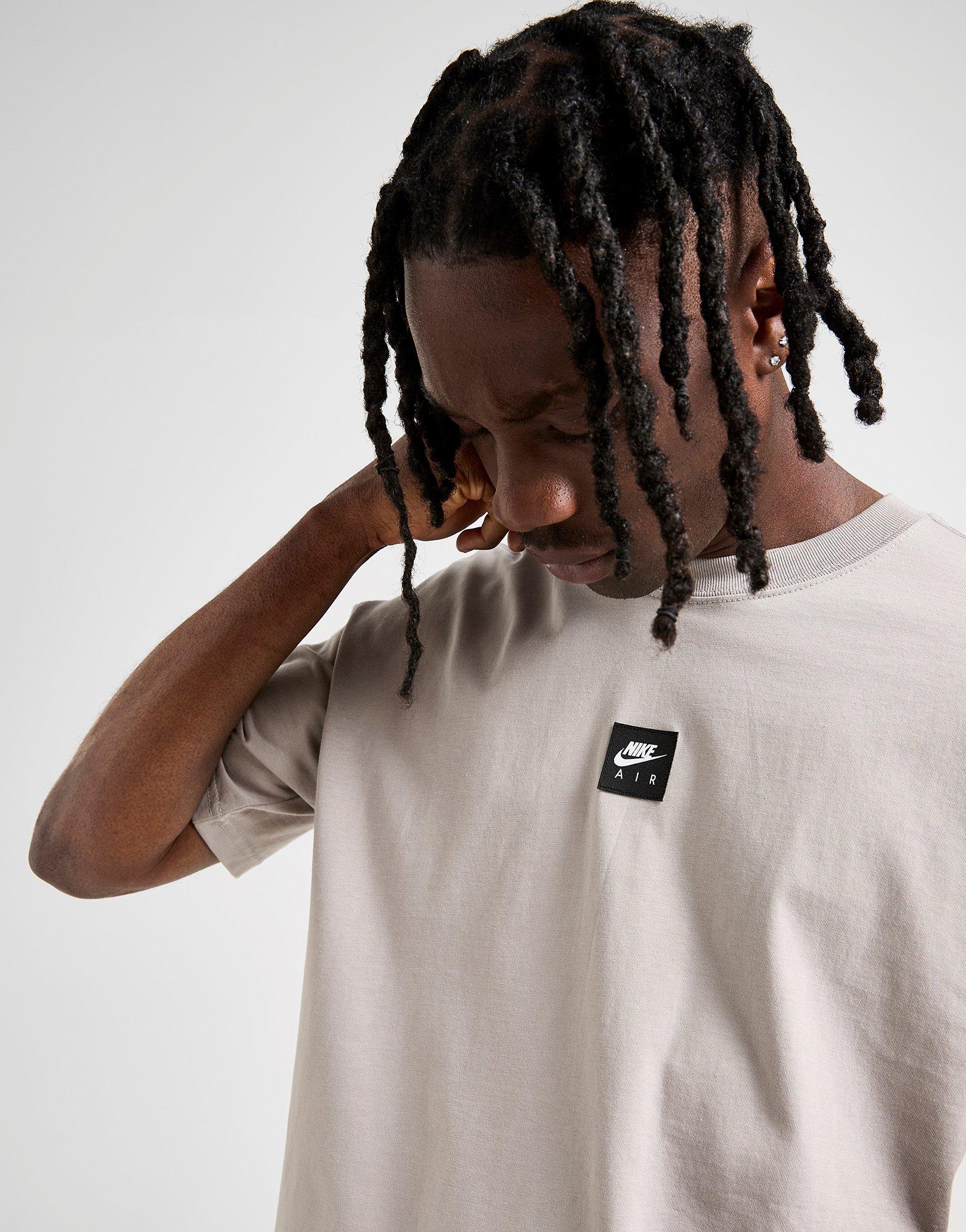 Férfi póló NIKE PÓLÓ M NSW TEE M90 NK AIR SSNL SU25 HJ0726-009 Bézs