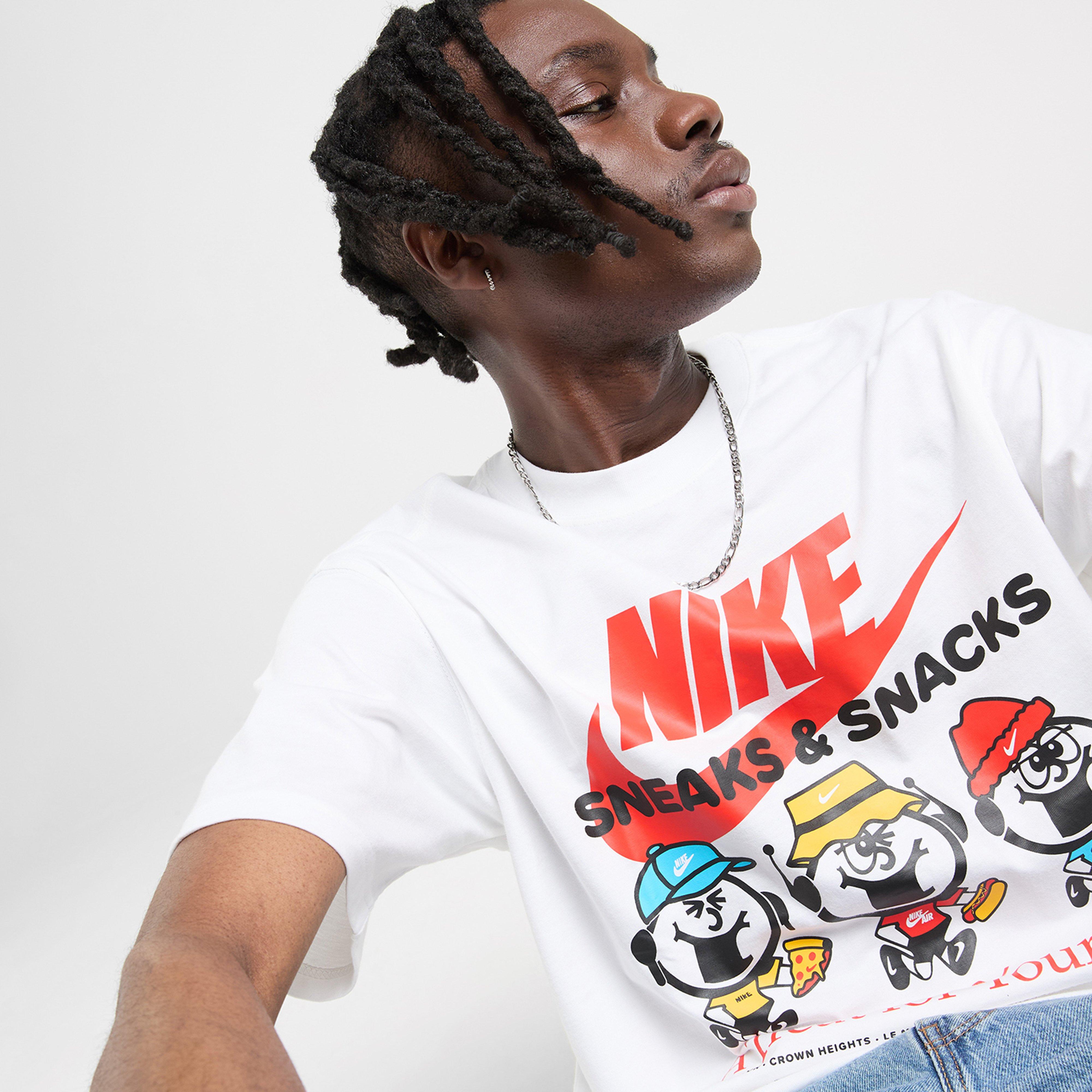 Koszulka, t-shirt męski NIKE T-SHIRT U NSW TEE M90 OC SOLE FOOD