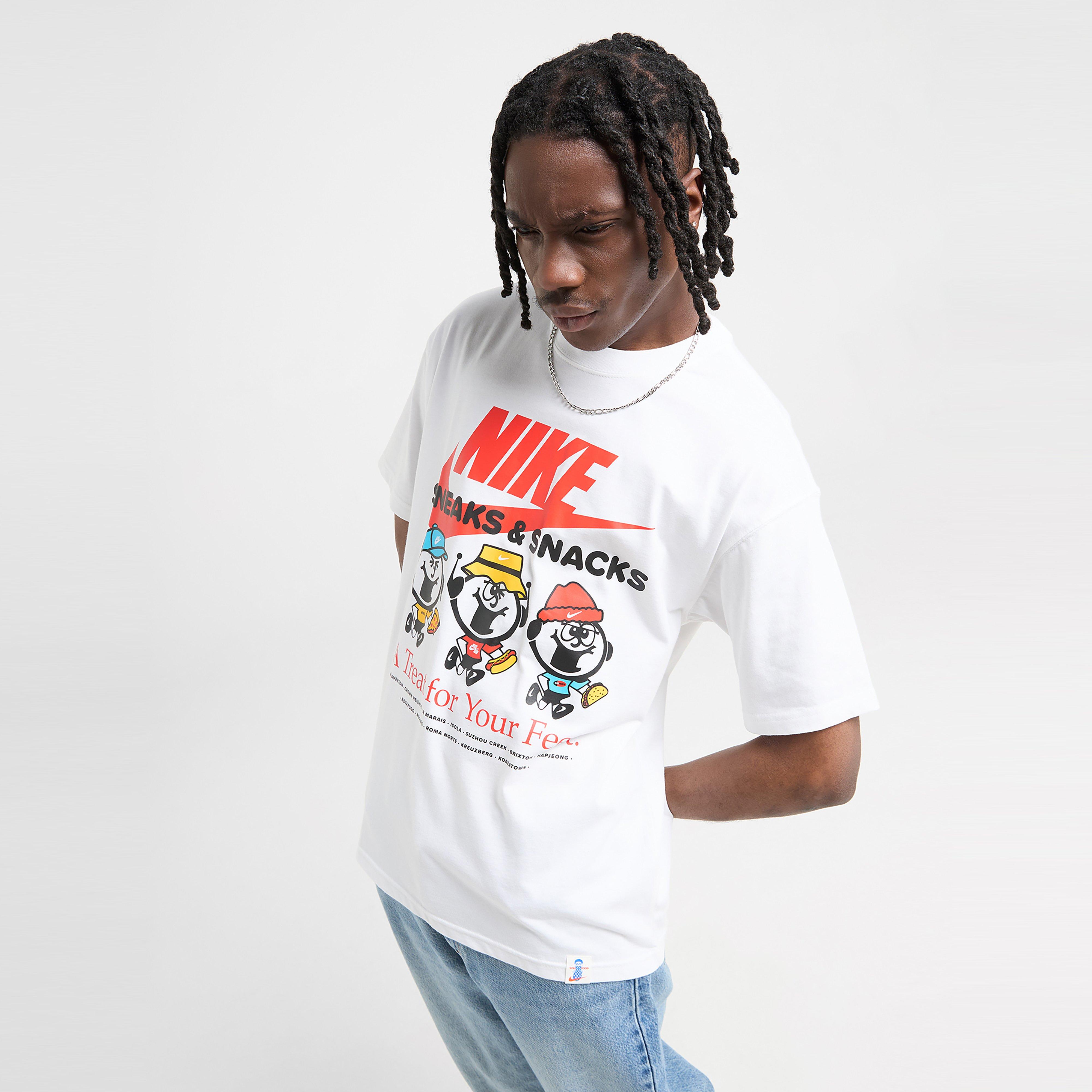 Koszulka, t-shirt męski NIKE T-SHIRT U NSW TEE M90 OC SOLE FOOD