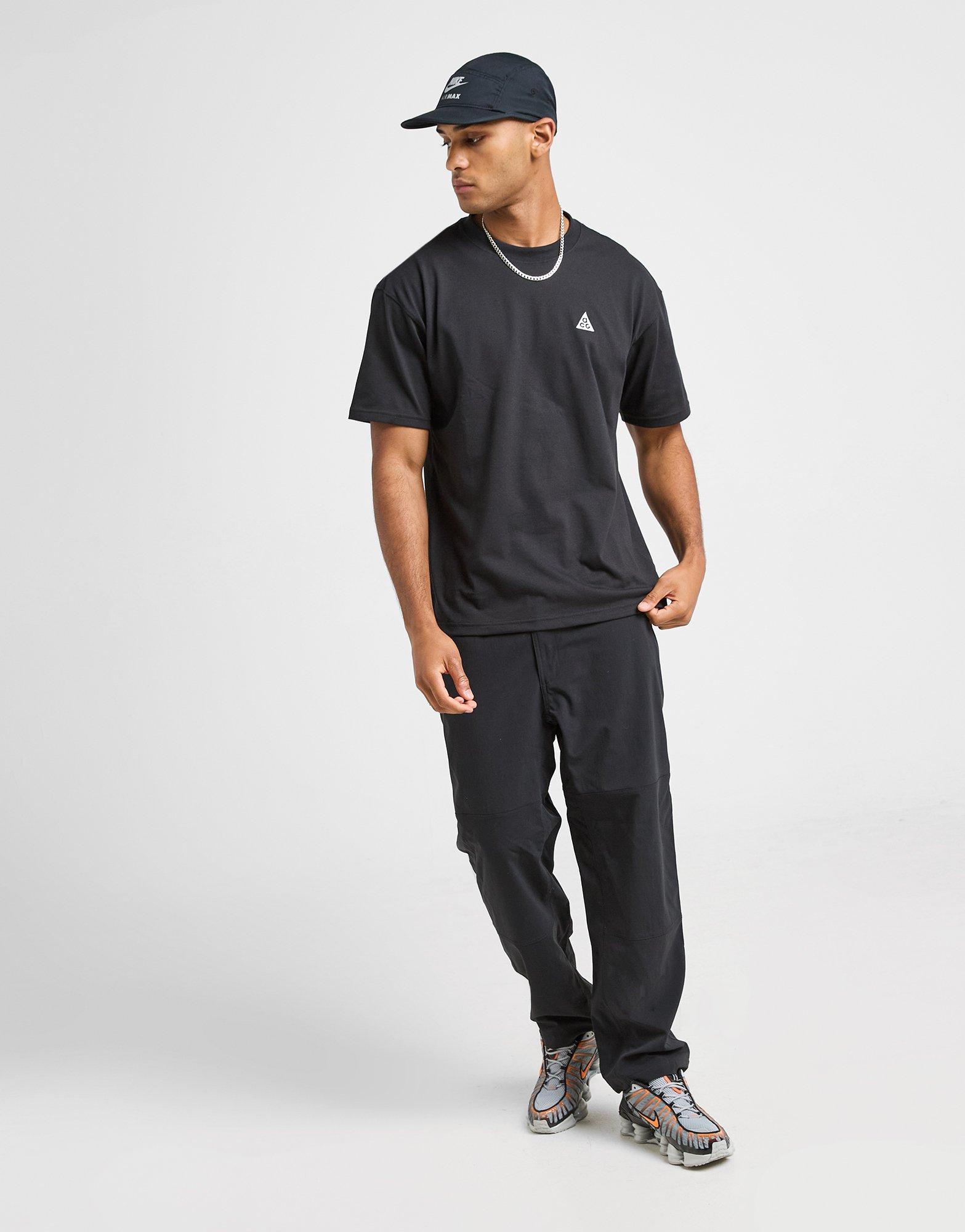 Чоловічі футболки NIKE ФУТБОЛКА M ACG DF TEE M90 LBR+HBR TRI HJ0798-010 Чорний