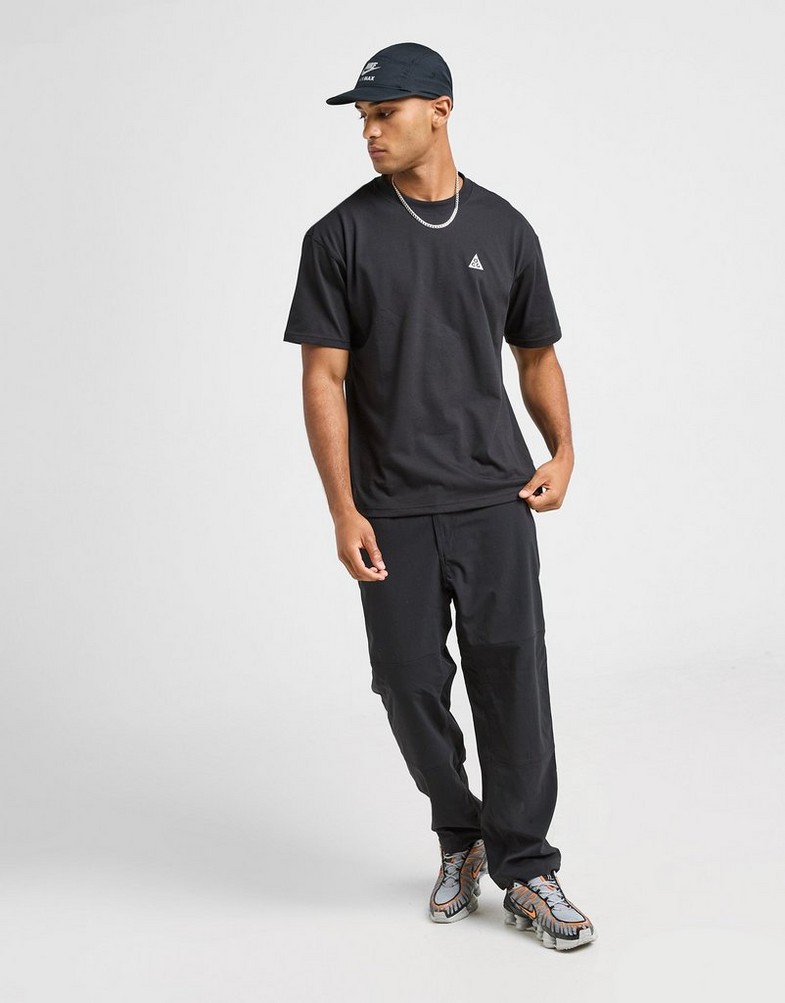 Koszulka, t-shirt męski NIKE T-SHIRT M ACG DF TEE M90 LBR+HBR TRI HJ0798-010 Czarny