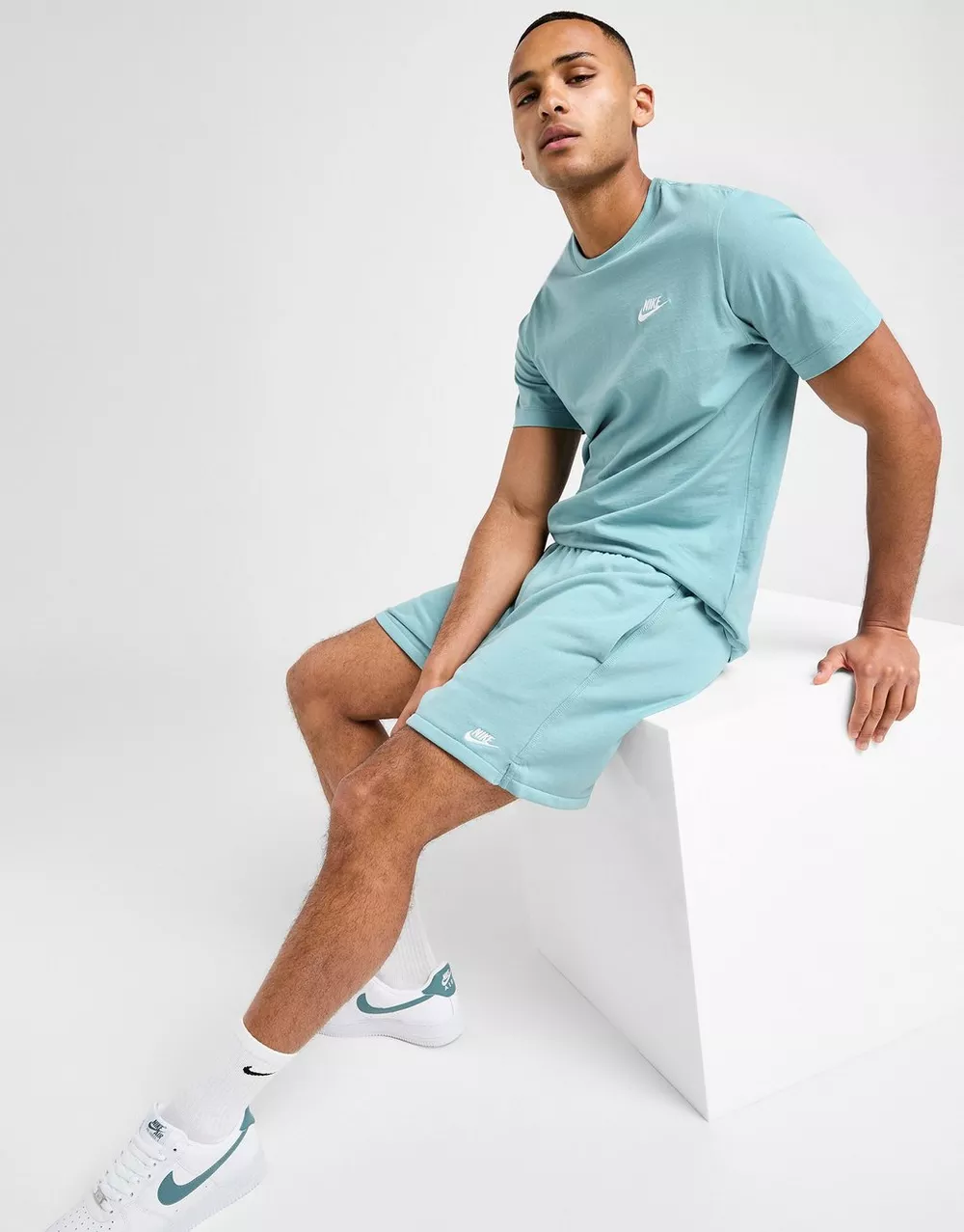 NIKE ШОРТИ M NK CLUB FLOW FT SHORT, фото 1 з 5