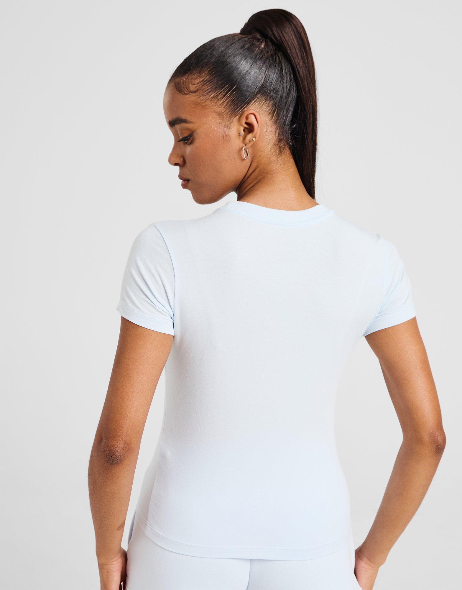 Dámske tričko NIKE TRIČKO W NSW NK CHLL KNT MD CRP FV5508-423 Modrá