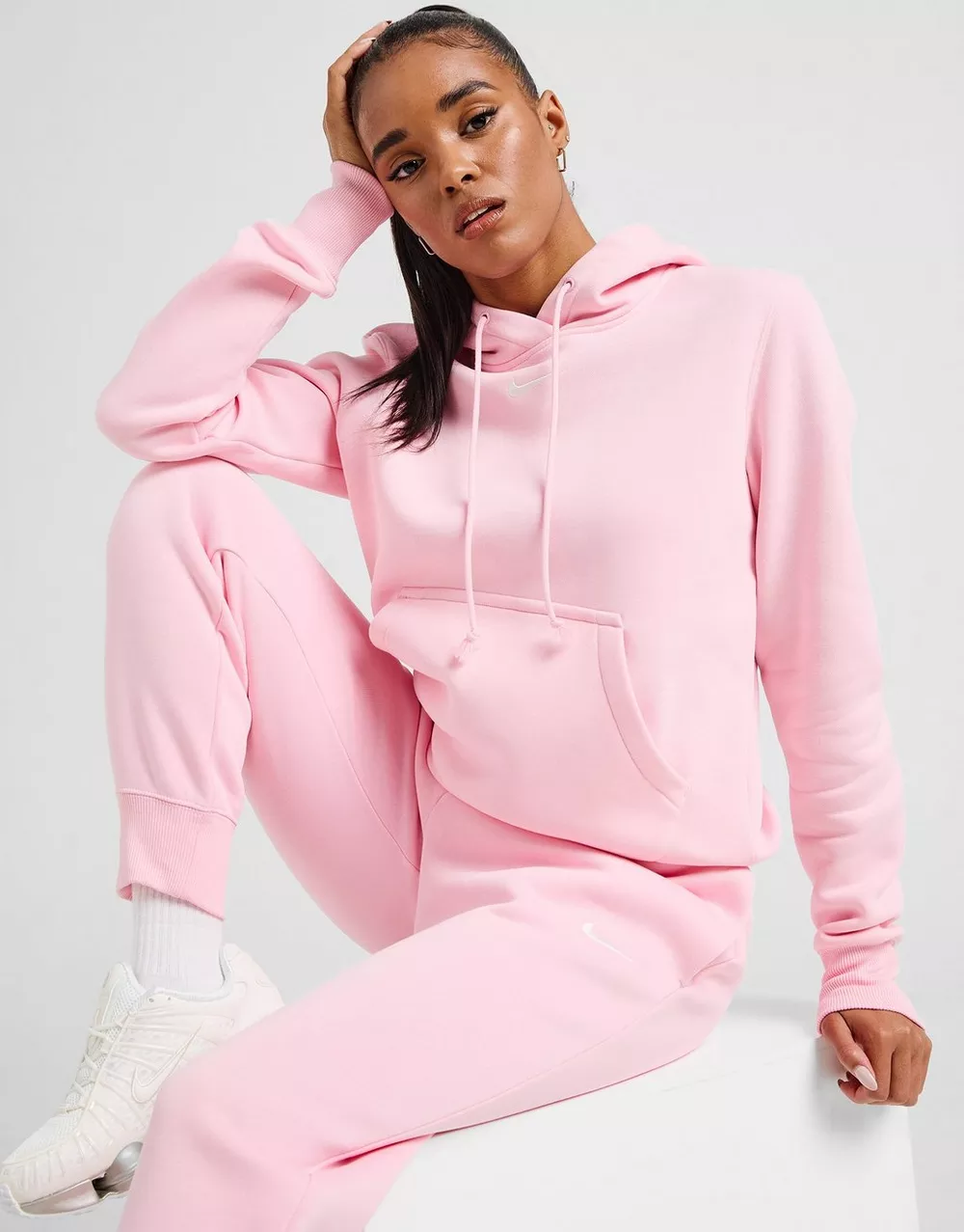 NIKE КОФТА З КАПЮШОНОМ W NSW PHNX FLC STD HOODIE, фото 1 з 6