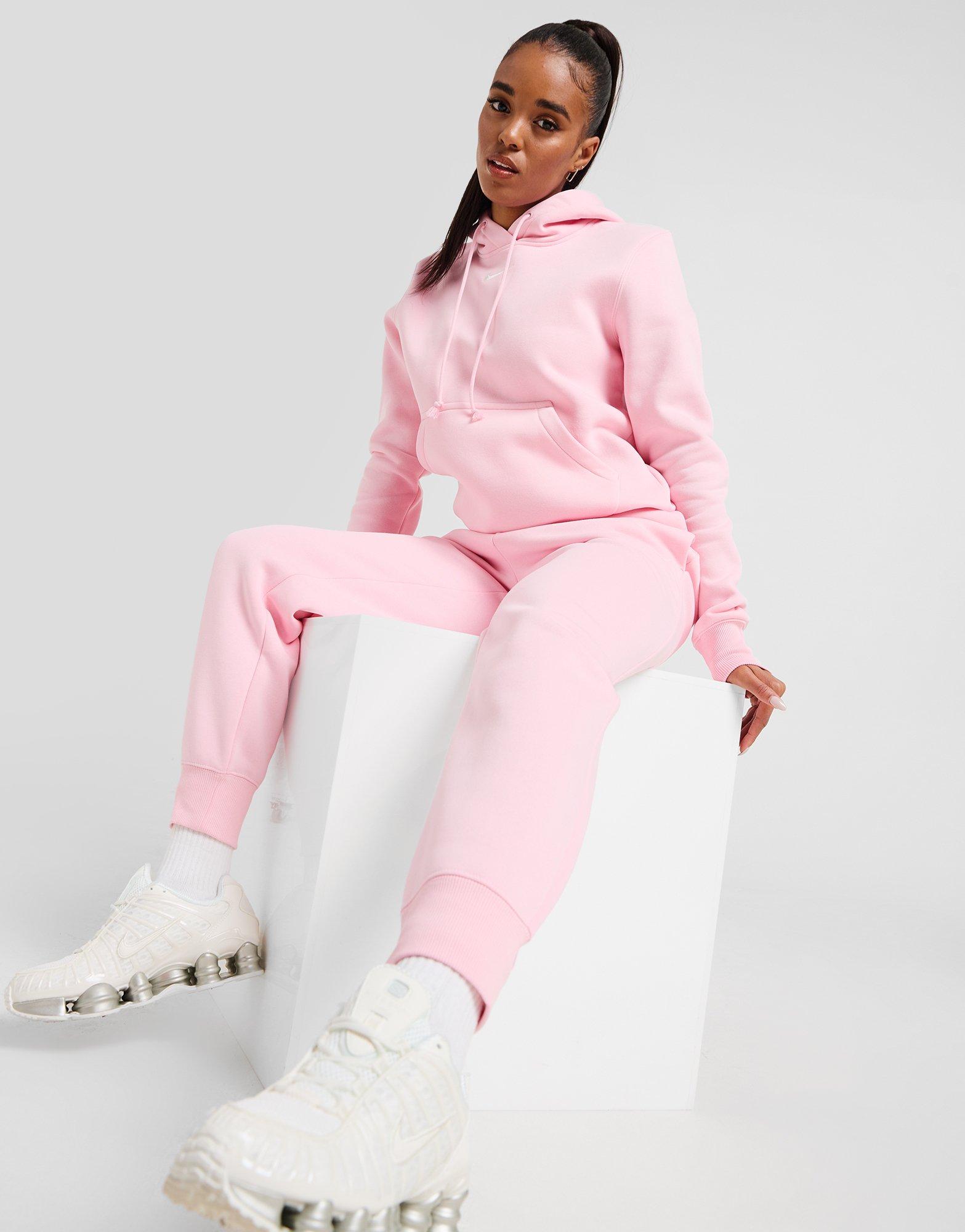 Дамска блуза NIKE СУИТЧЪР С КАЧУЛКА W NSW PHNX FLC STD HOODIE HF6839-690 Розов