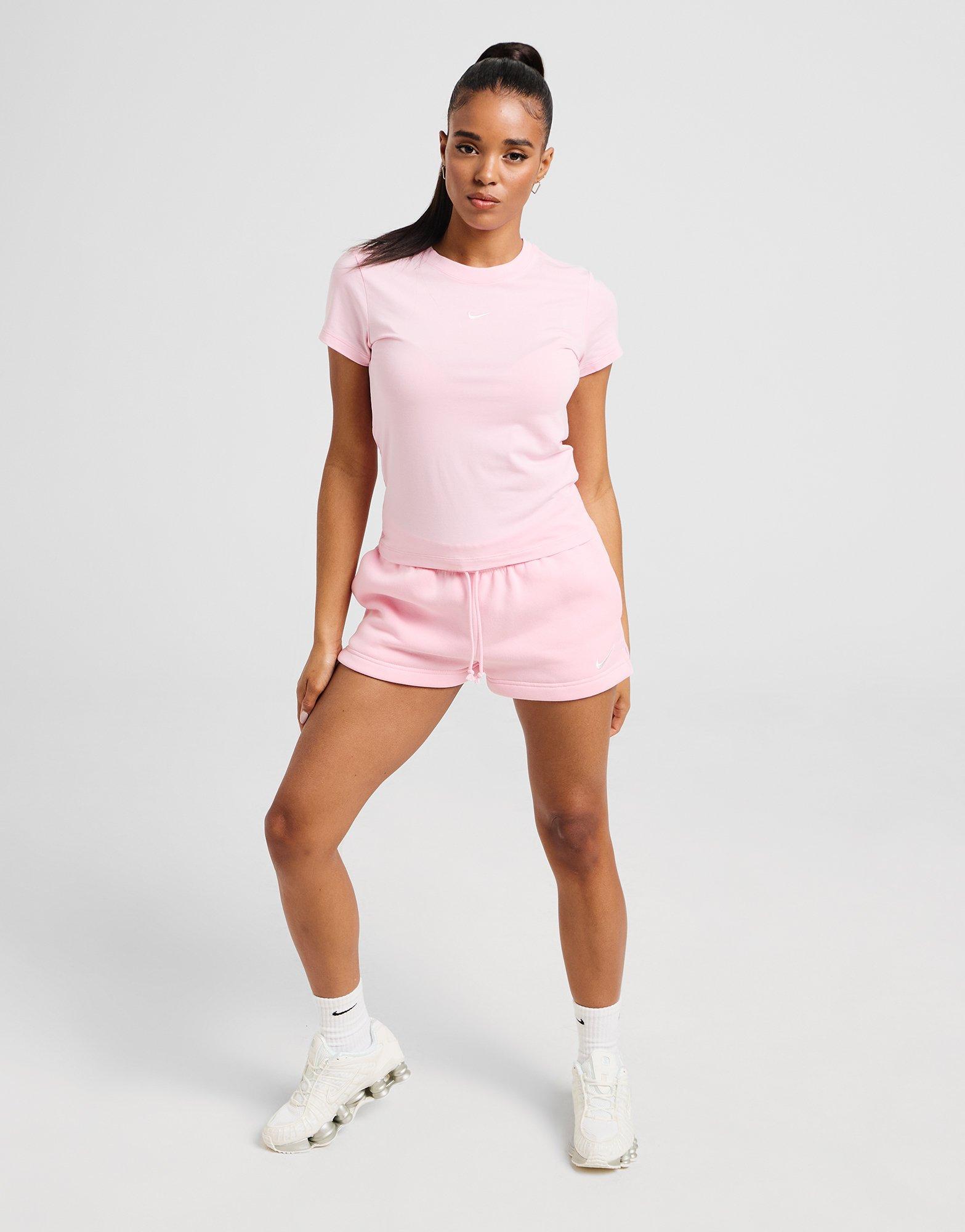 Tricou pentru femei NIKE TRICOU W NSW NK CHLL KNT MD CRP FV5508-690 Roz