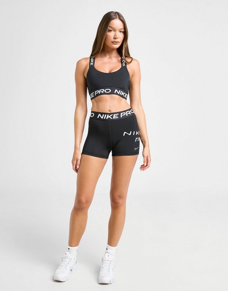 Pantaloni scurți pentru femei NIKE PANTALONI SCURȚI W NP 365 SHORT 3IN GEL HBR IB8259-010 Negru