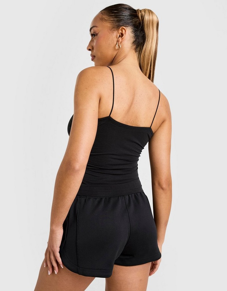 Top pentru femei NIKE TOP W NSW NK CHLL KNT CAMI FN3685-010 Negru