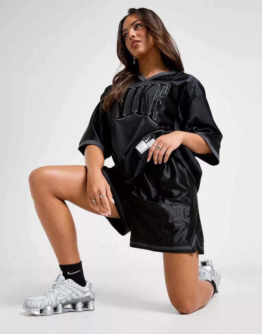 NIKE ШОРТИ W NSW STREET 6" SATIN GX SHRT, фото 1 з 5