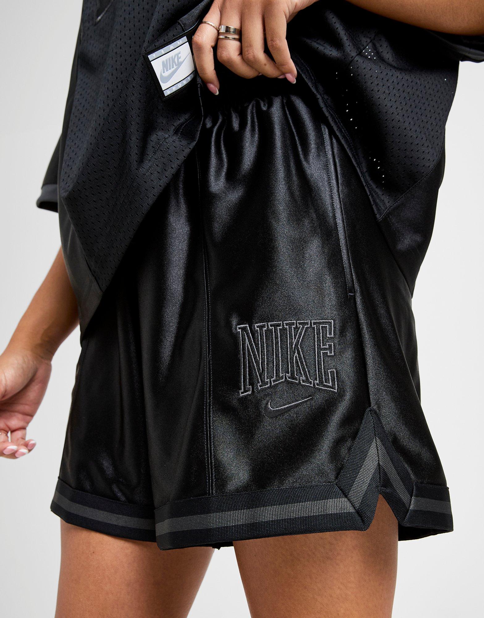 Dámské kraťasy NIKE ŠORTKY  W NSW STREET 6" SATIN GX SHRT HJ0163-010 Černá
