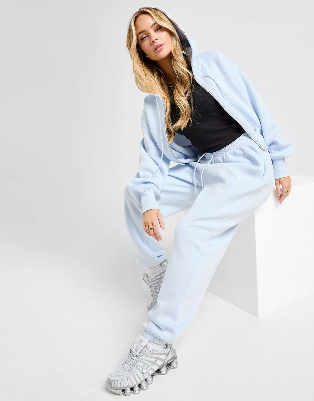 NIKE ШТАНИ W NSW PHNX FLC HR OS PANT 2, фото 1 з 5