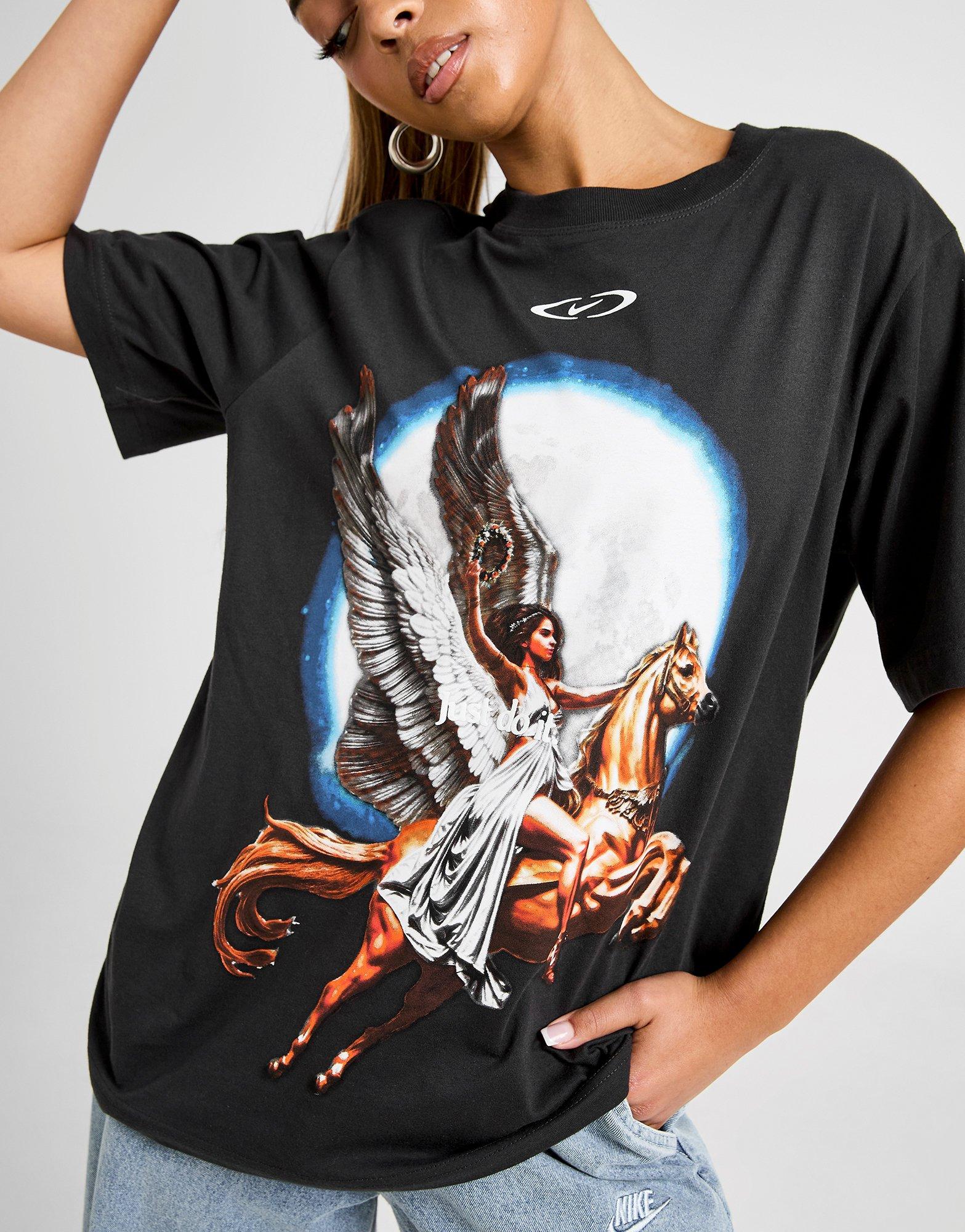 Dámské tričko NIKE TRIČKO W NSW TEE ESSNTL BF SOARING IB8933-045 Černá