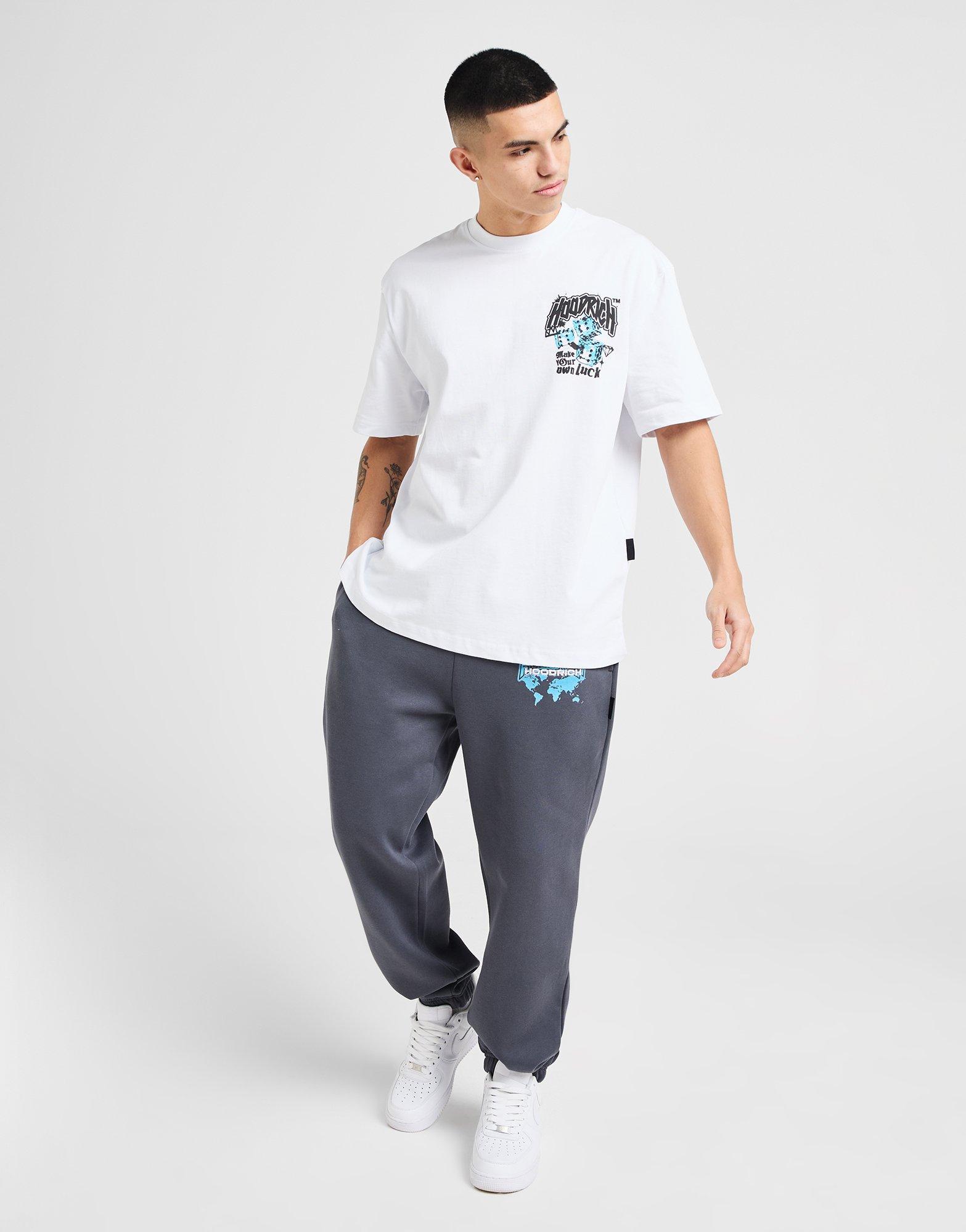 Koszulka, t-shirt męski HOODRICH T-SHIRT FORTUNE TEE WHT HR01250039 Biały