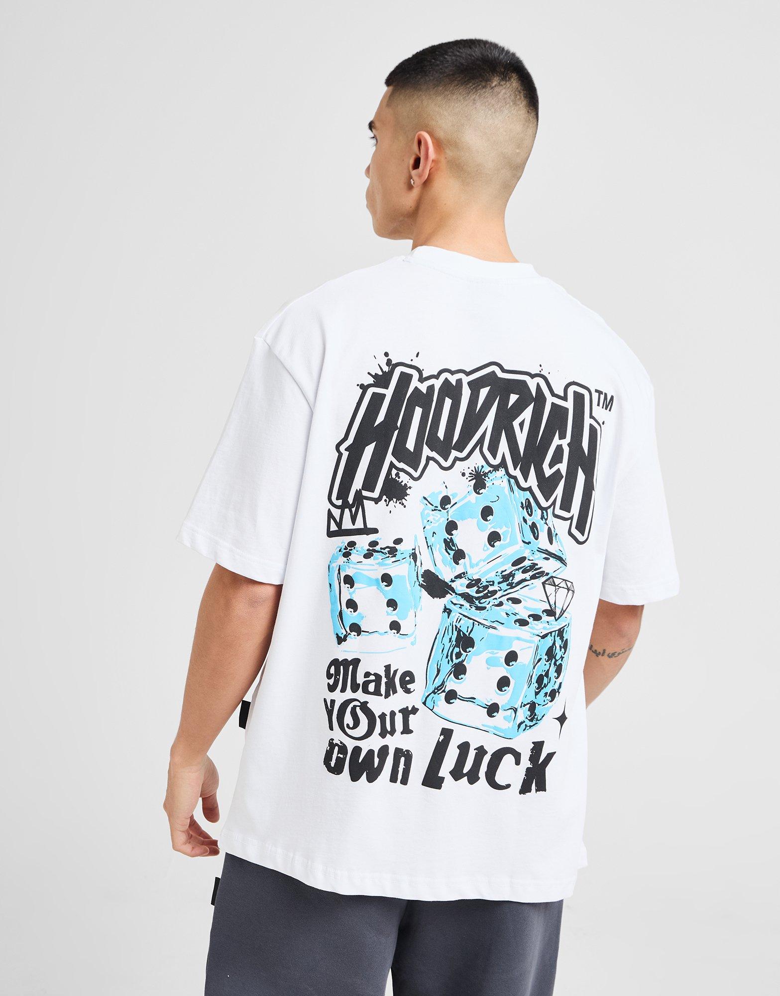 Koszulka, t-shirt męski HOODRICH T-SHIRT FORTUNE TEE WHT HR01250039 Biały