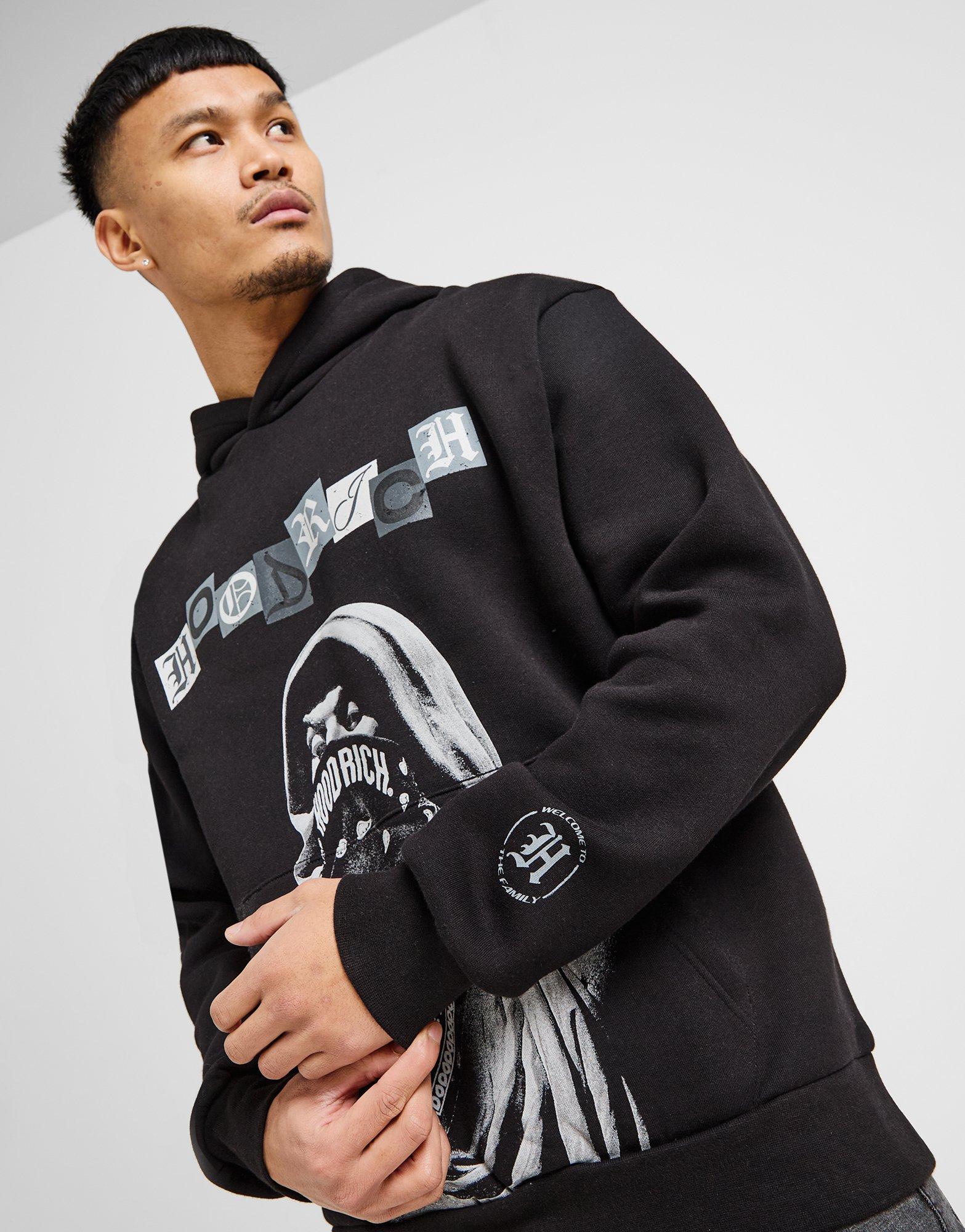 Hoodrich Mikina S Kapucí Halo Oh Hd Blk