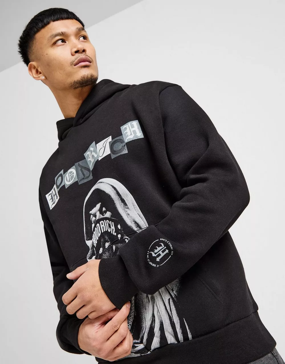 HOODRICH КОФТА З КАПЮШОНОМ HALO OH HD BLK, фото 1 з 4