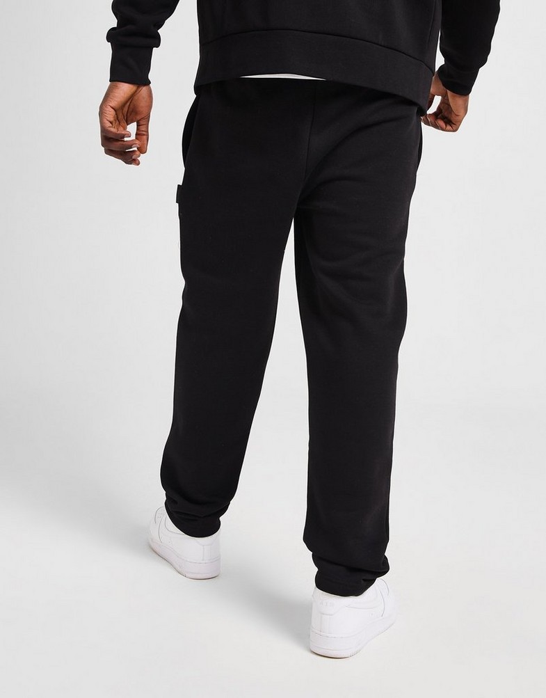 Pantaloni pentru bărbați HOODRICH PANTALONI  GALAXY OH JOG BLK/WHT HR-0125-0601 Negru