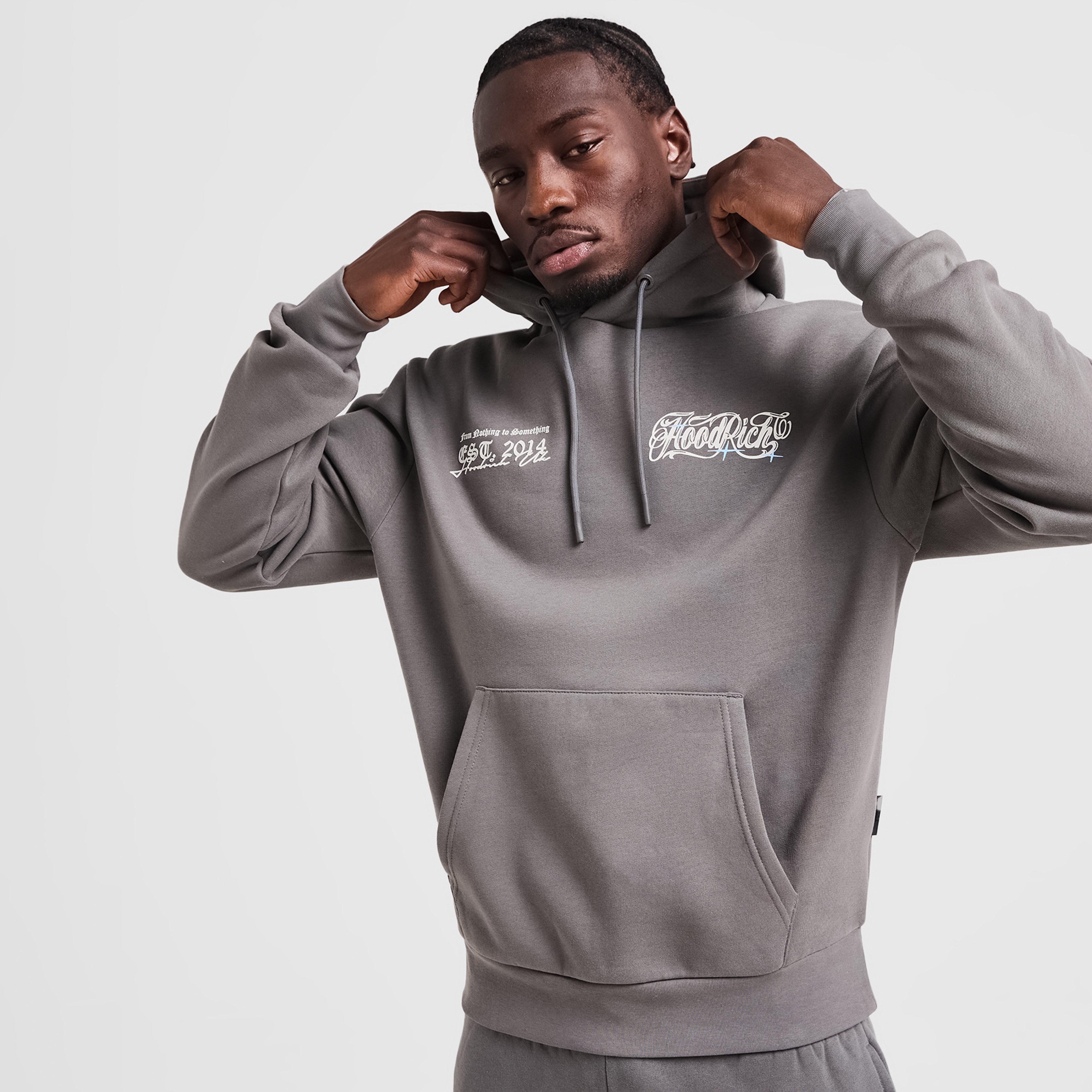 Férfi pulóverek HOODRICH PULÓVER KAPUCNIS LEGACY OH HD L'SMOKE