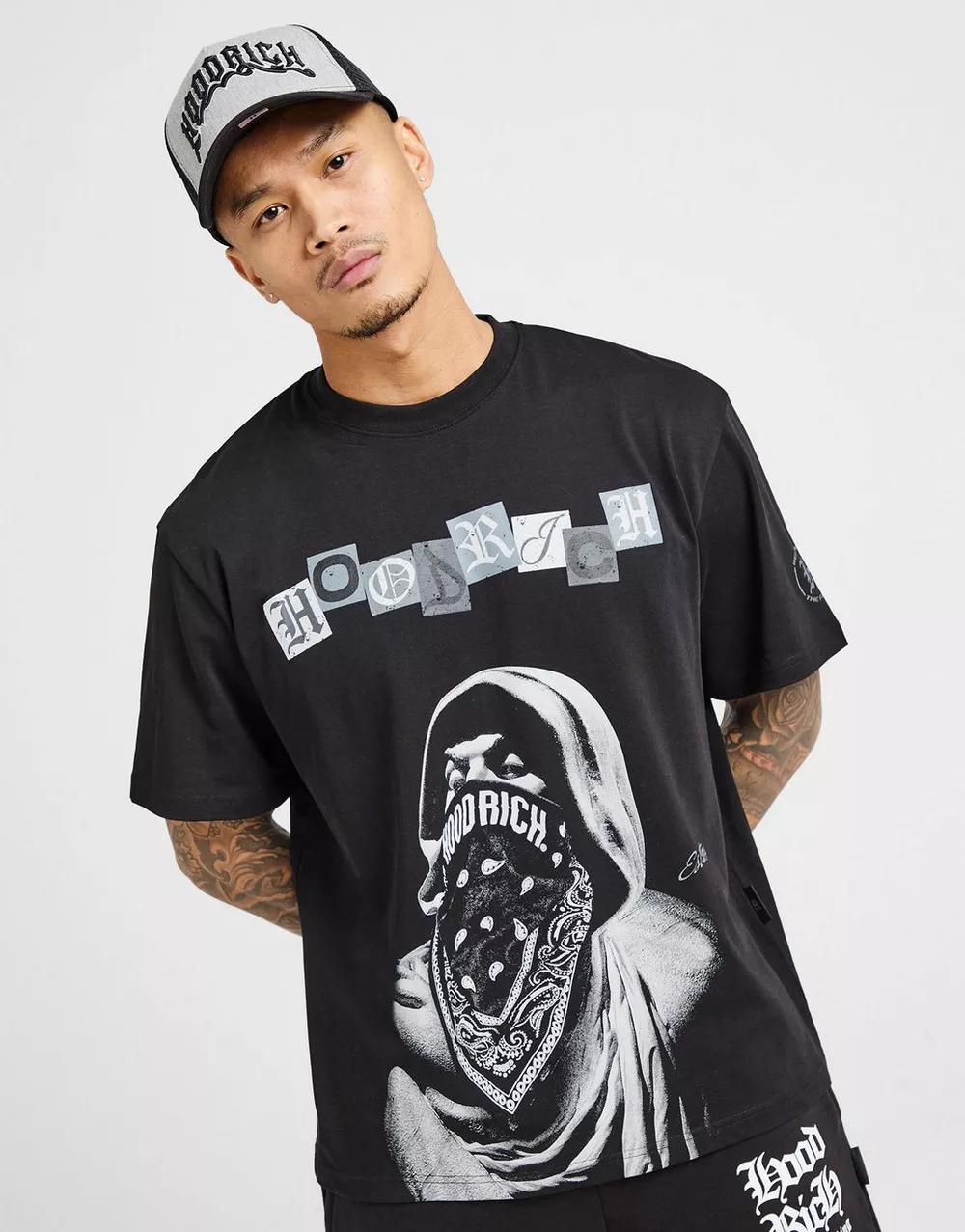 HOODRICH ФУТБОЛКА HALO TEE BLK, фото 1 з 4