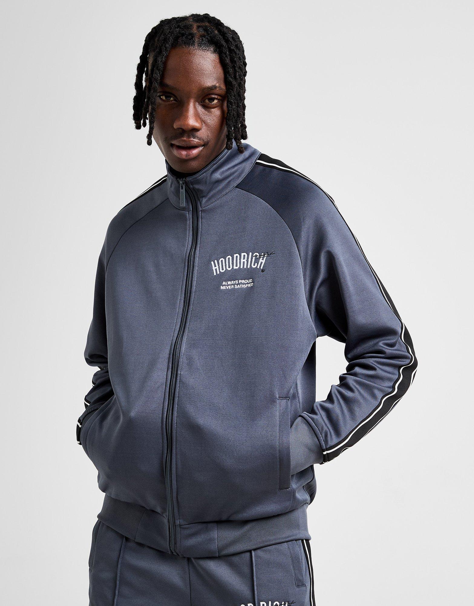 Férfi pulóverek HOODRICH PULÓVER KAPUCNIS IGNITE TRACK TOP OM'BLU HR-0125-0579 Sötétkék