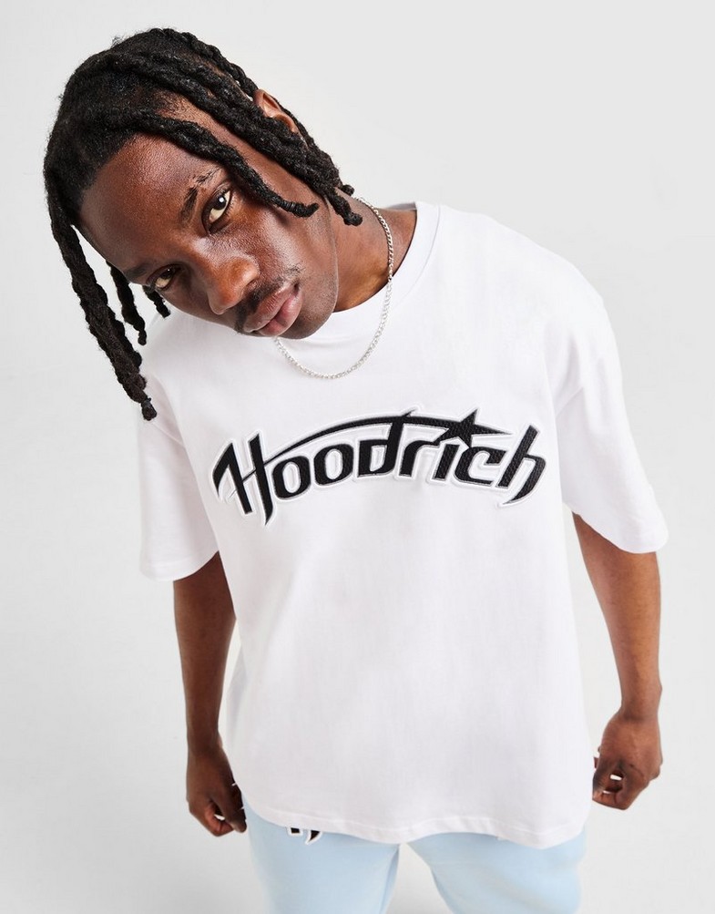 Мъжка тениска HOODRICH ТЕНИСКА GALAXY TEE WHT/BLK HR-0125-0605 Бял