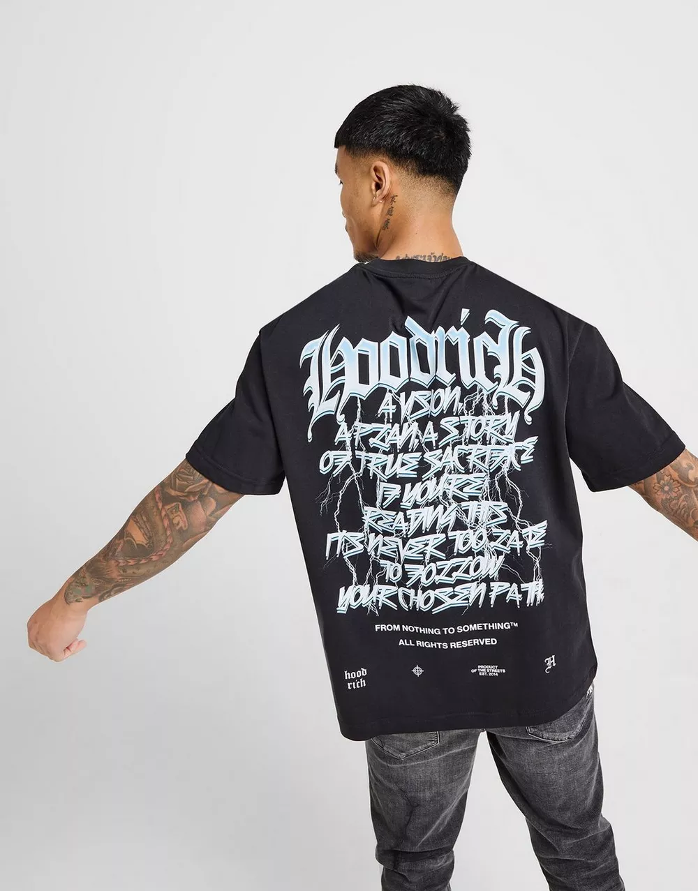 HOODRICH ФУТБОЛКА TORNADO TEE BLK, фото 1 з 4