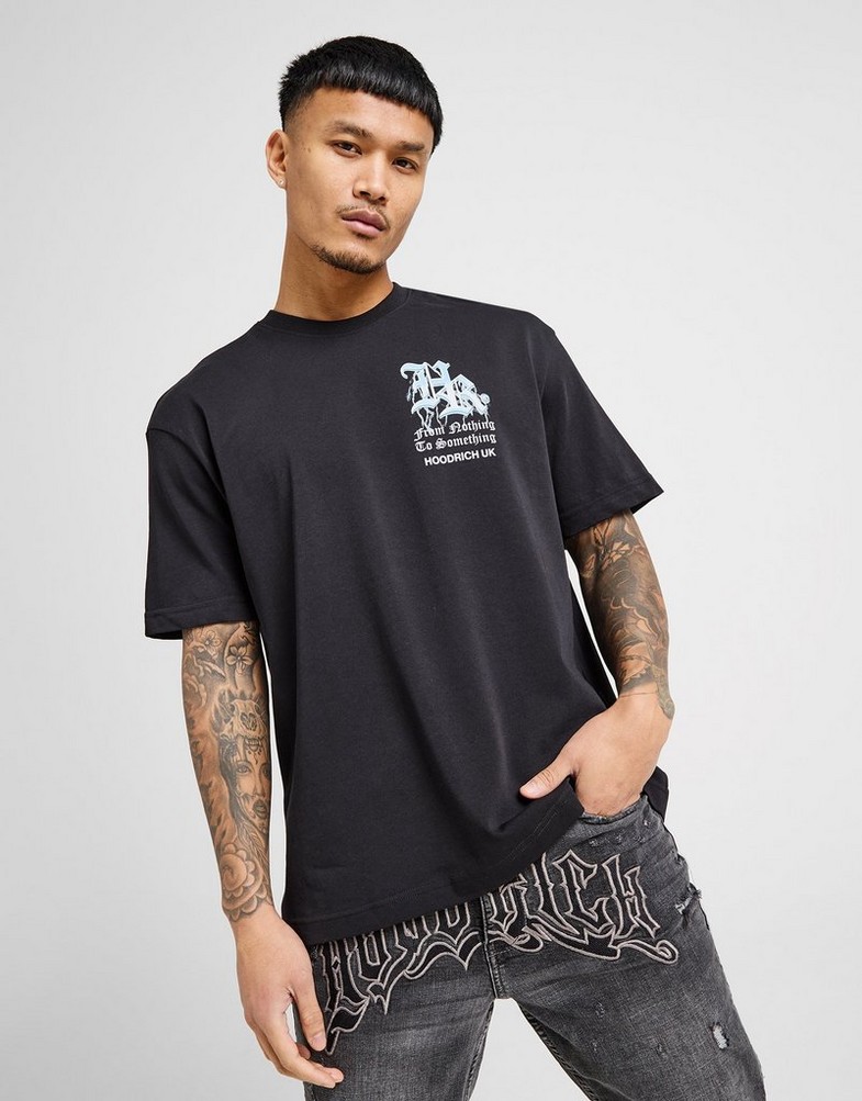 Мъжка тениска HOODRICH ТЕНИСКА TORNADO TEE BLK HR-0125-0523 Черен