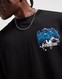 HOODRICH PÓLÓ WALL ART TEE BLK/BLU