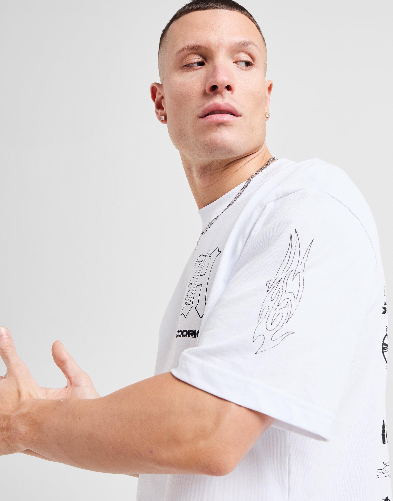 Tricou pentru bărbați HOODRICH TRICOU CHROMA TEE WHT HR-0125-0593 Alb