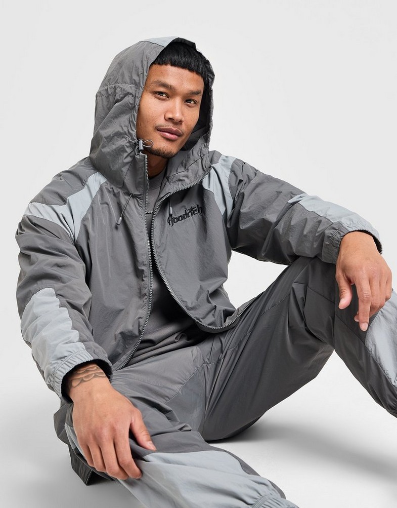HOODRICH BUNDA GALAXY WOV JKT L.SMK HR-0125-0554 Sivá