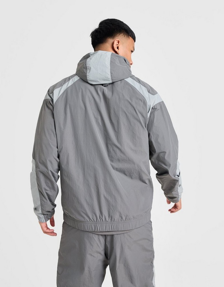 HOODRICH BUNDA GALAXY WOV JKT L.SMK HR-0125-0554 Sivá