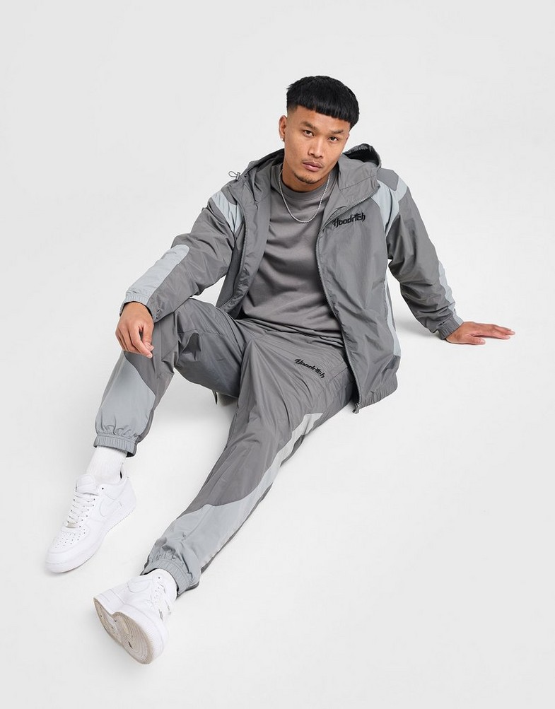 Pantaloni pentru bărbați HOODRICH PANTALONI  GALAXY WOV PT L.SMK HR-0125-0557 Gri