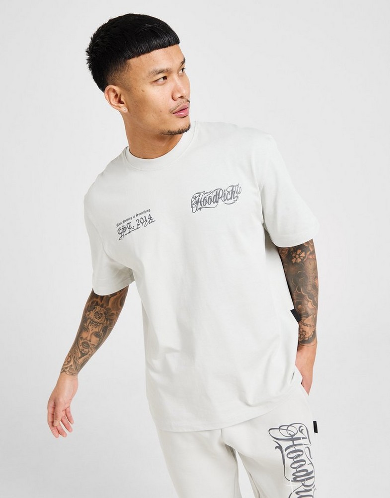 Мъжка тениска HOODRICH ТЕНИСКА LEGACY OS TEE O'WHT HR-0125-0575 Сив