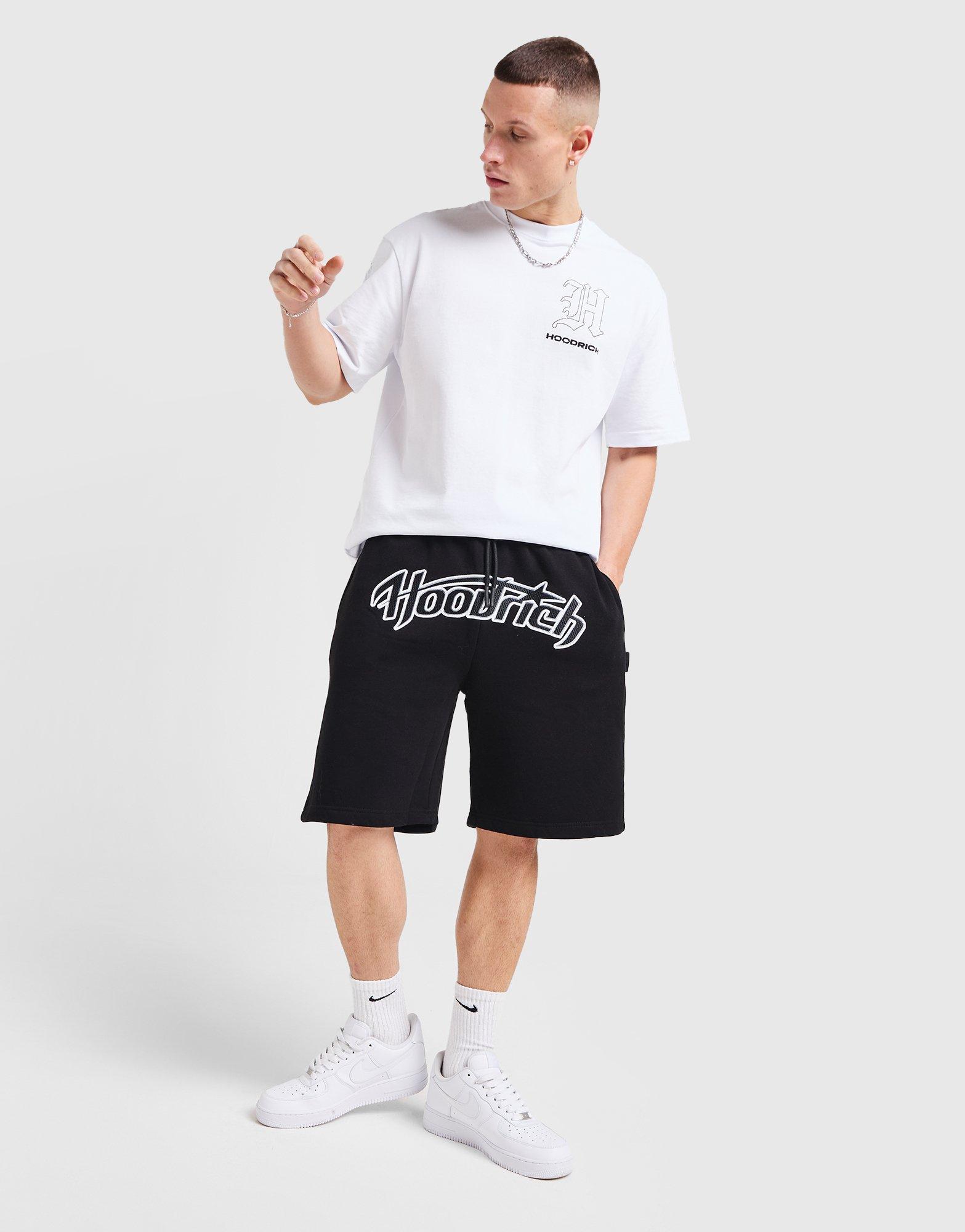 Pánske šortky HOODRICH ŠORTKY  GALAXY SHRT BLK HR-0125-0602 Čierna