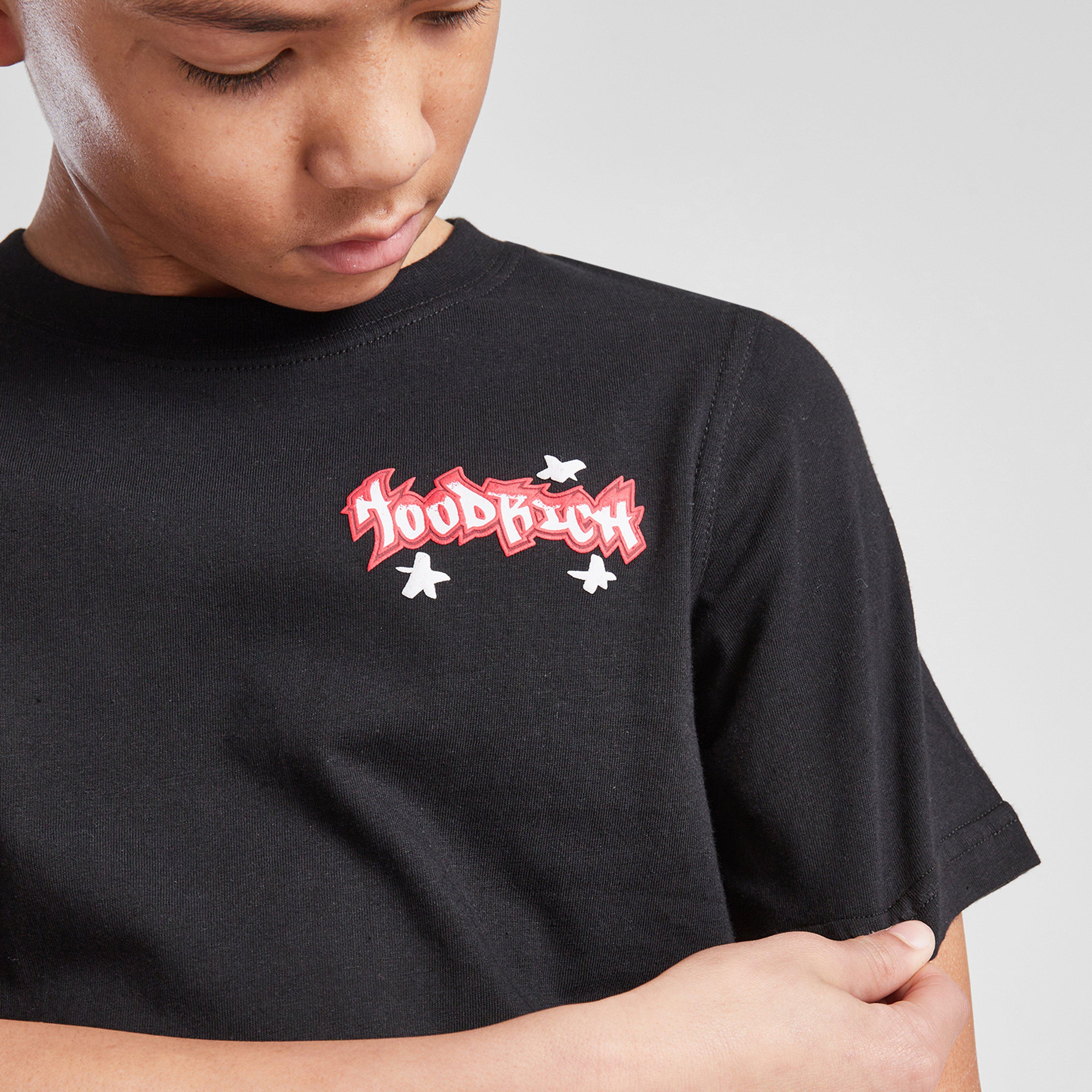 Gyerek póló HOODRICH PÓLÓ GRAFFITI TEE BLK/RED