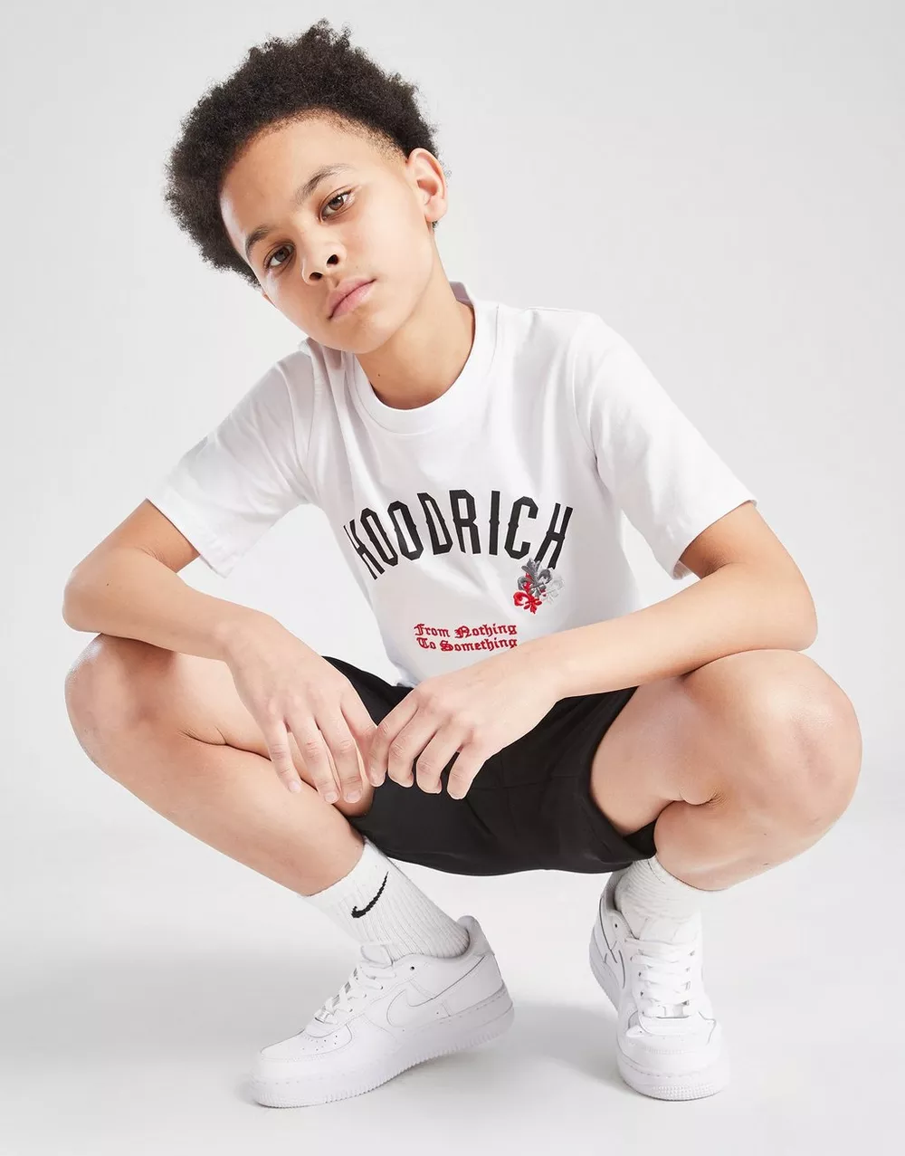 HOODRICH ФУТБОЛКА SHDW TEE WHT/BLK/RED, фото 1 з 7